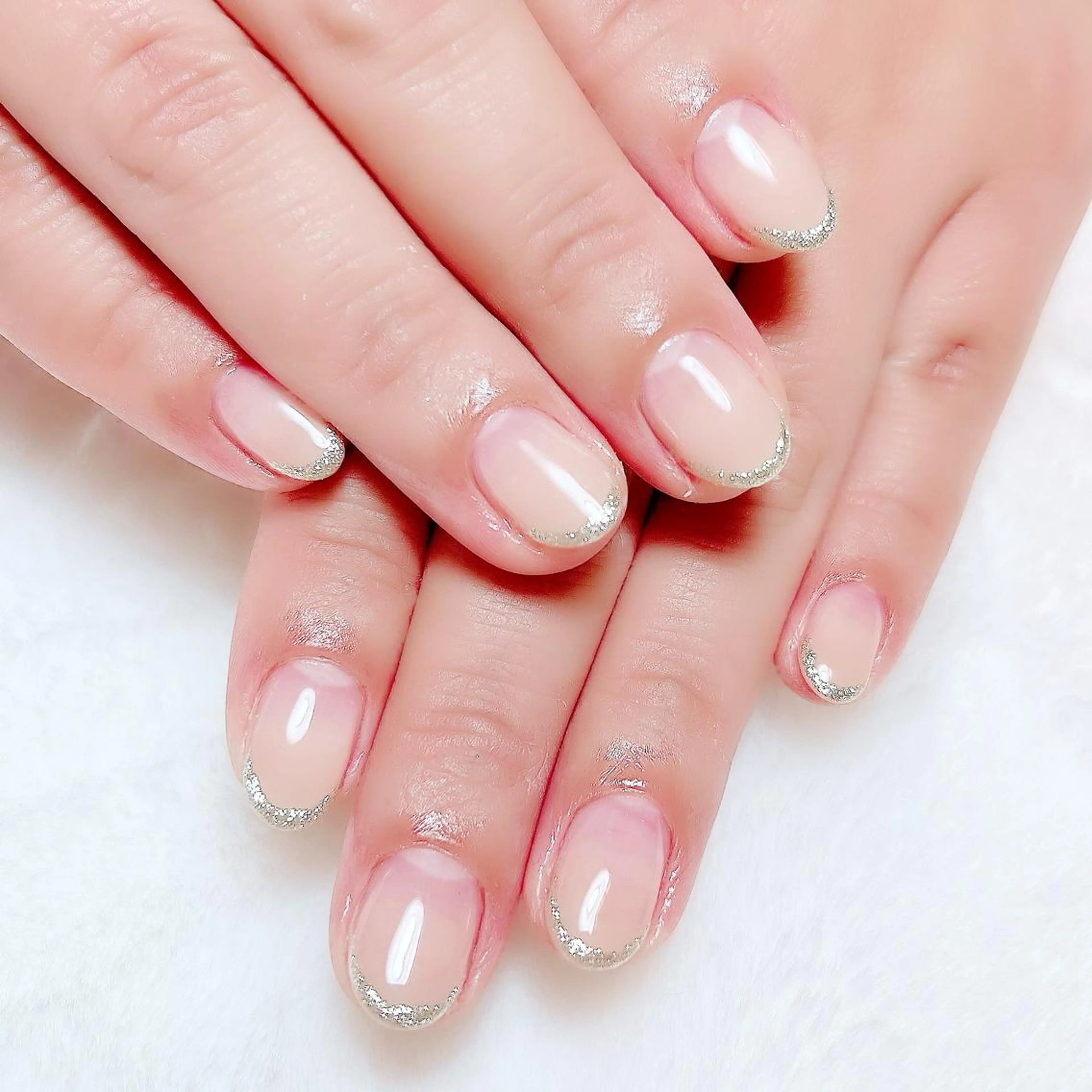 ネイル ラメ(グリッター) ハンドネイル nailsalon Aのネイルデザイン