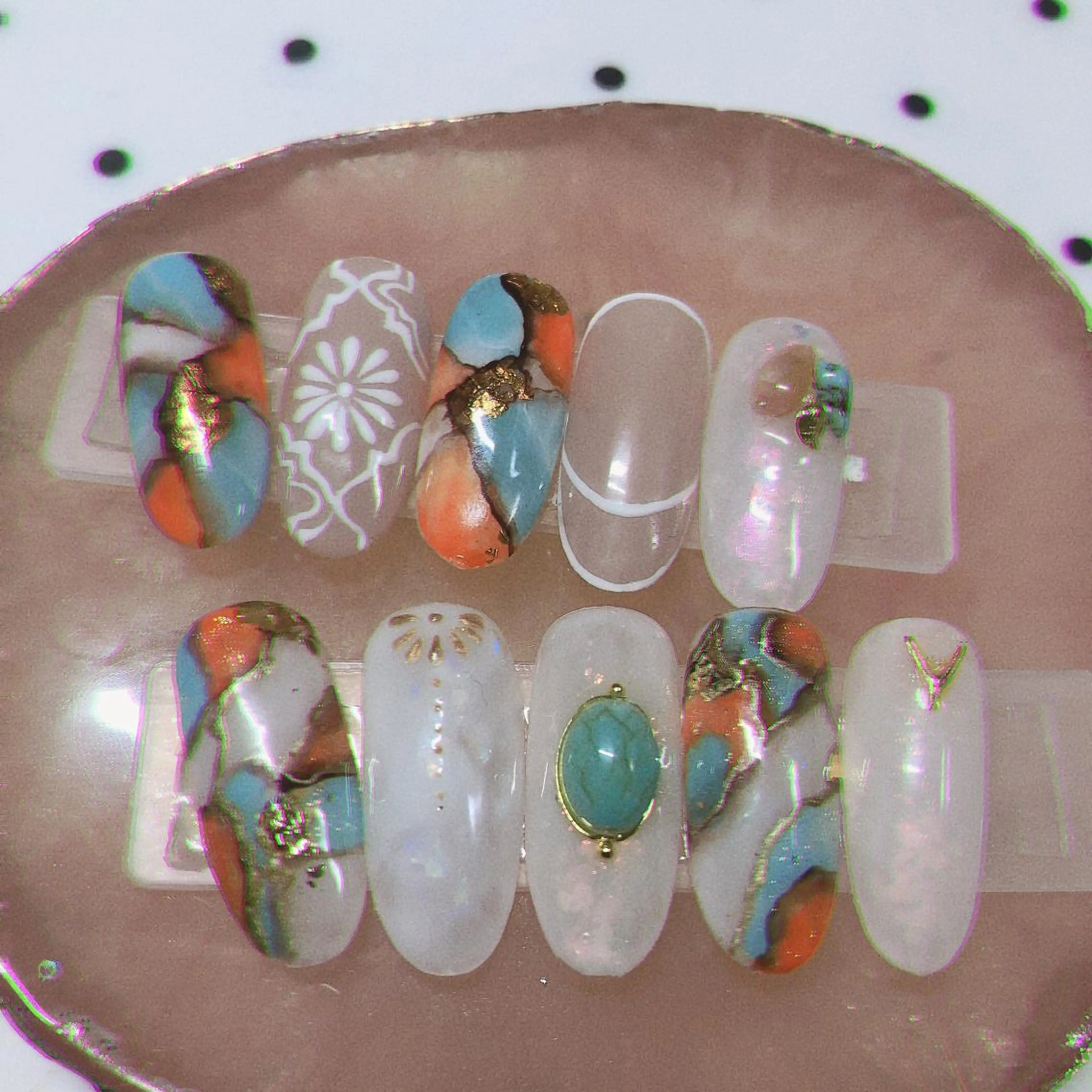 ネイル 奥園 良恵のネイルデザイン