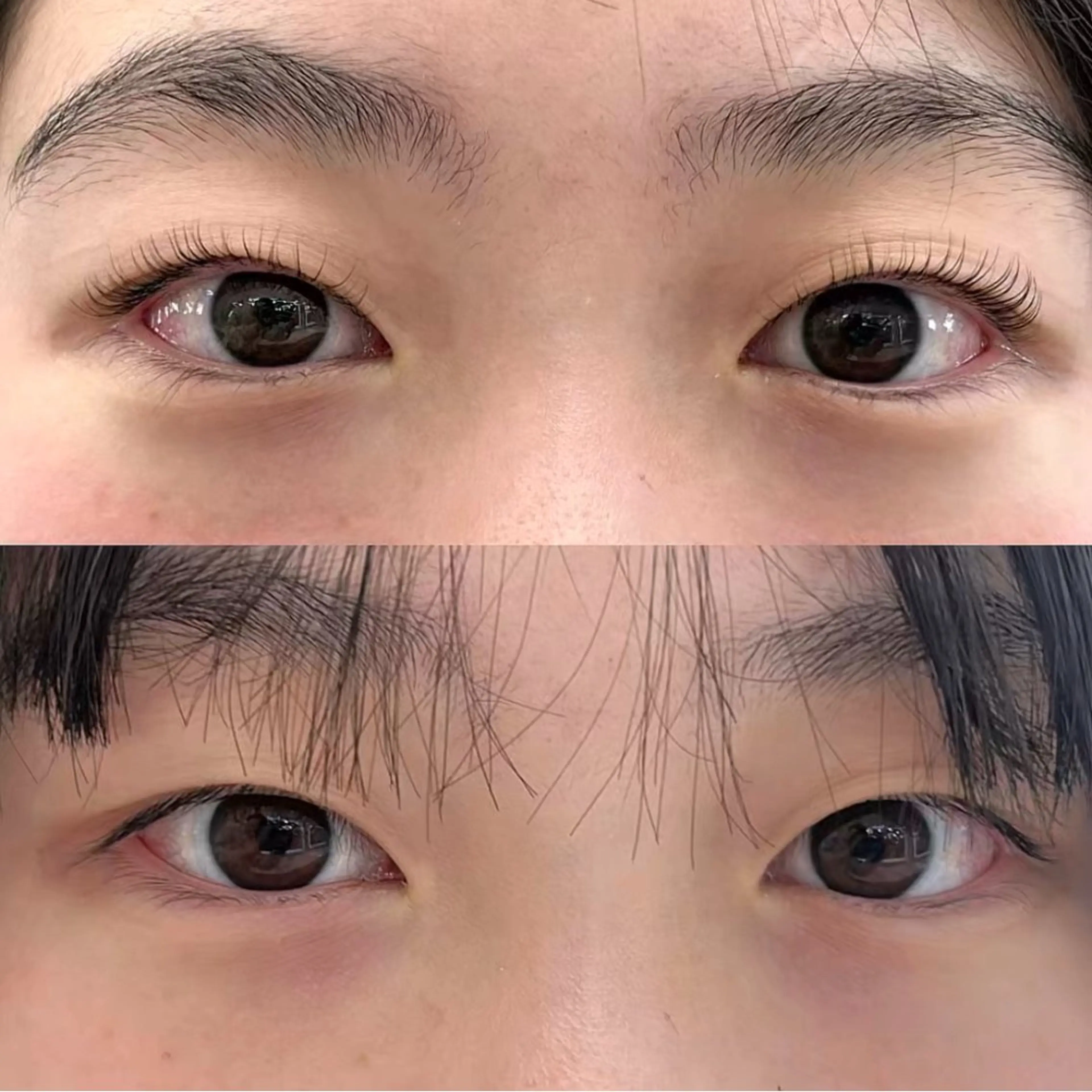 マツエク・マツパ ナチュラル マツパ 福岡天神｜まつパ ｜眉毛｜美容師あちのマツエク・マツパデザイン