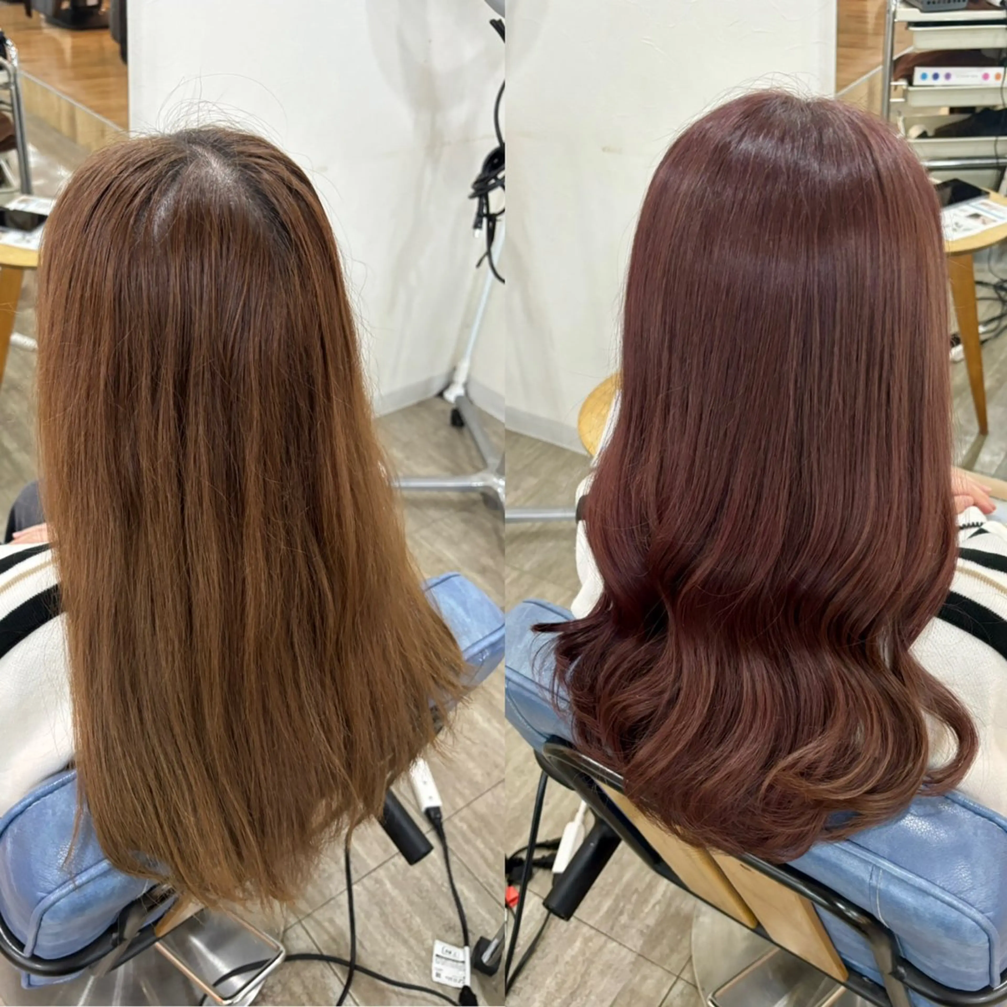 ✨髪質改善✨カット＋カラー＋TOKIOトリートメント【超音波アイロン無料付】の写真