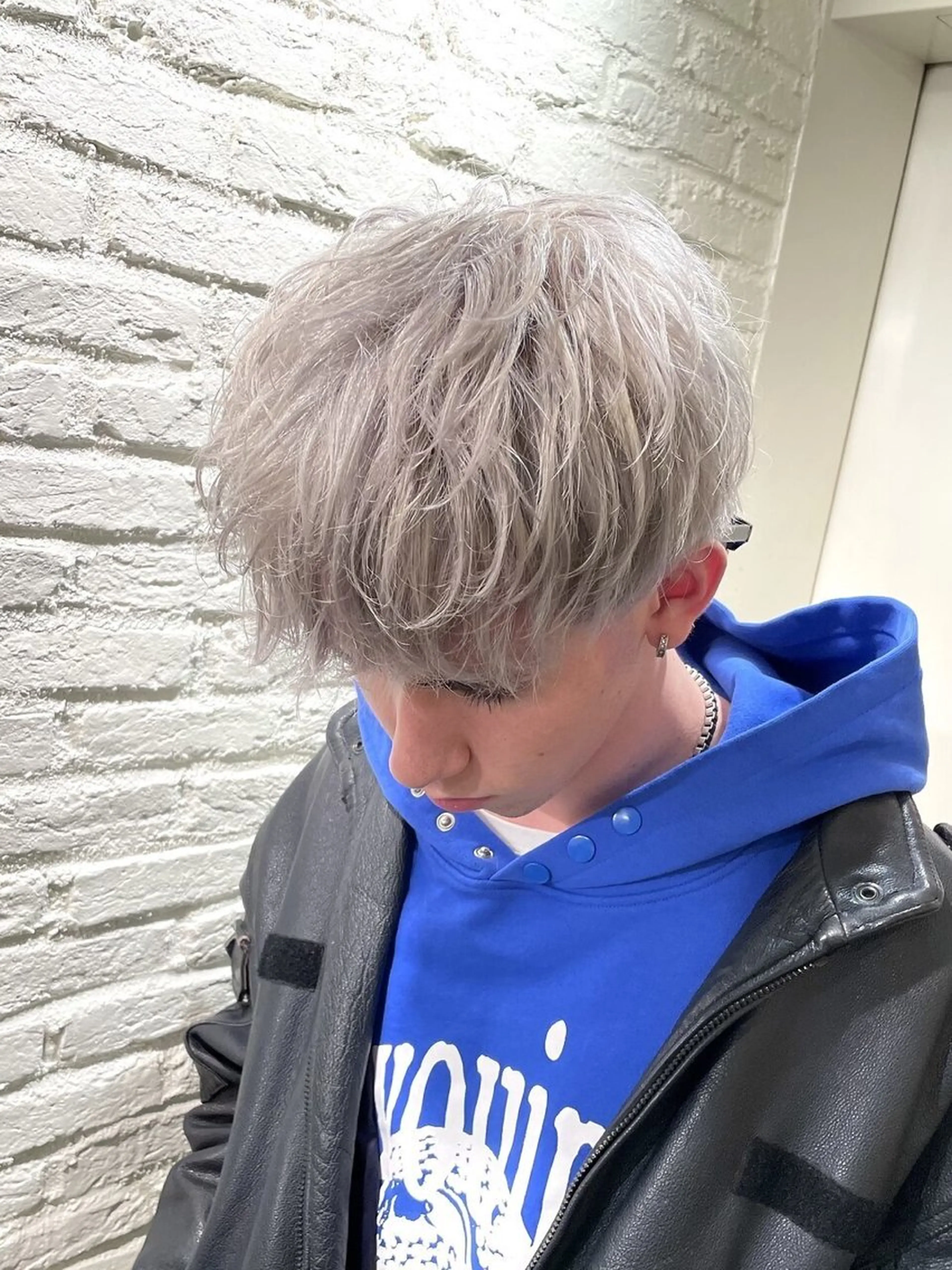 カラー メンズ 吉村 悠真のヘアスタイル