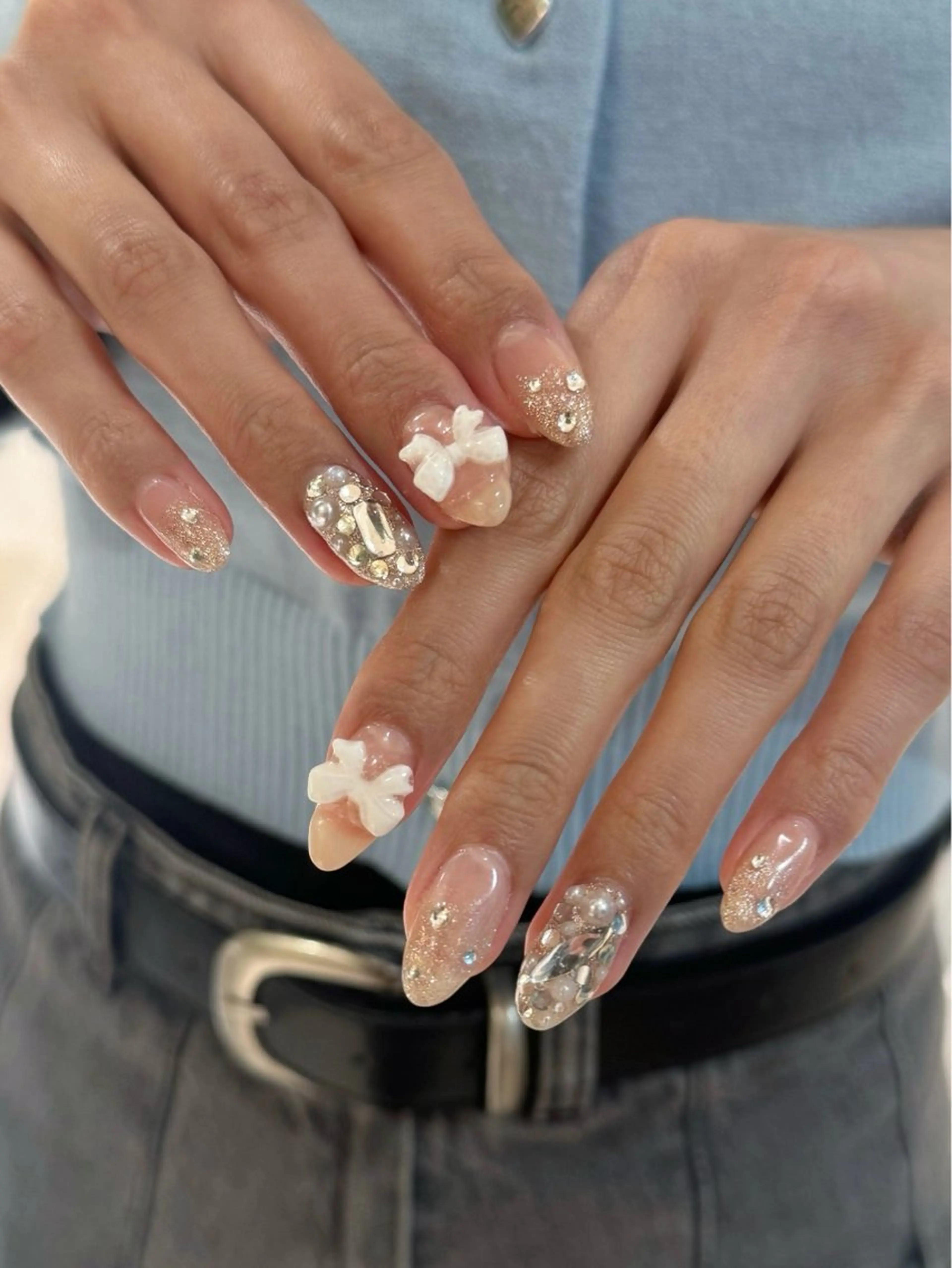 ネイル 平野葵🎀 hair/nailのネイルデザイン