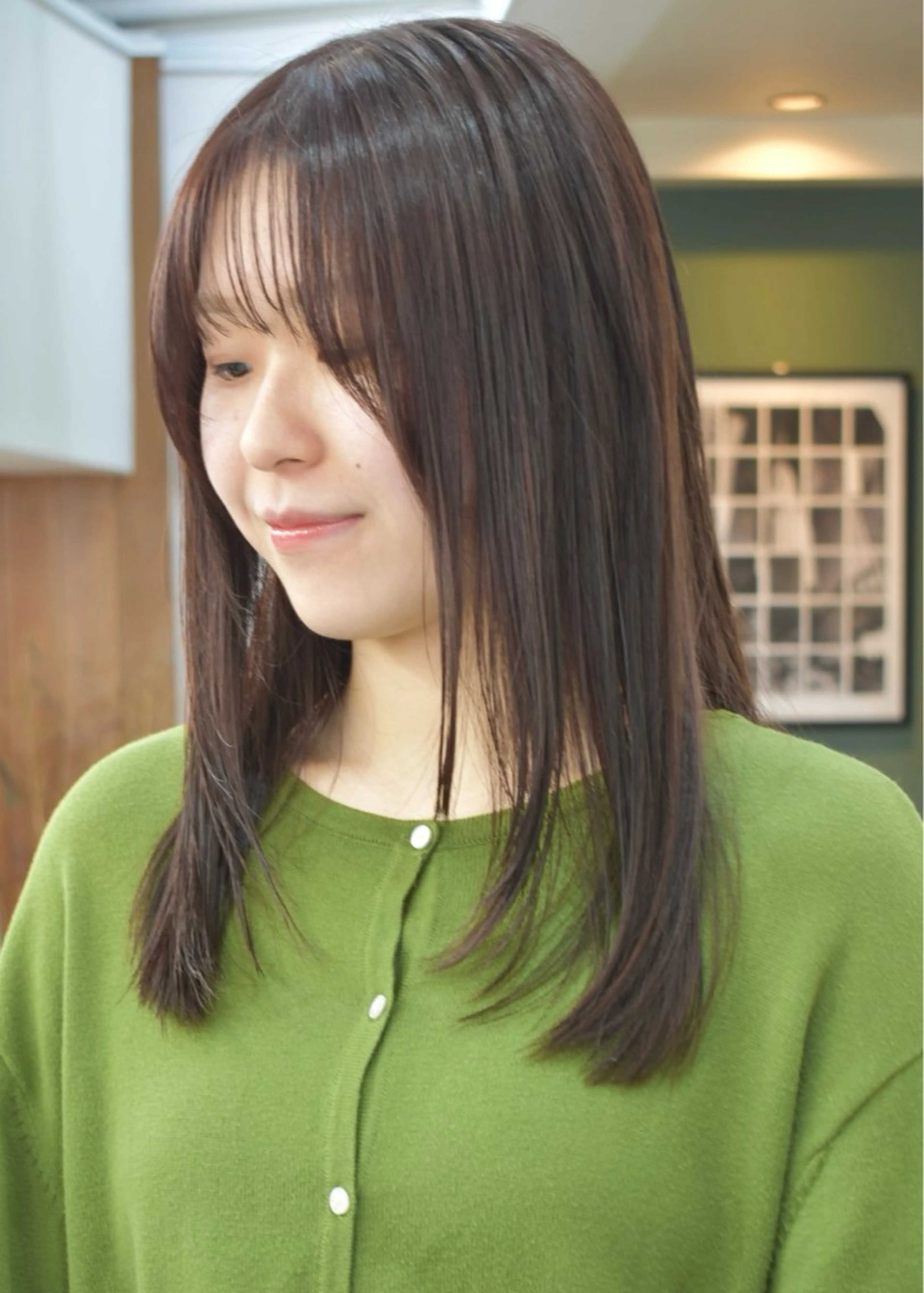 ロング カラー カット ヘアカラー トリートメント レイヤーボブ/ 艶カラー/サナ🌼のヘアスタイル