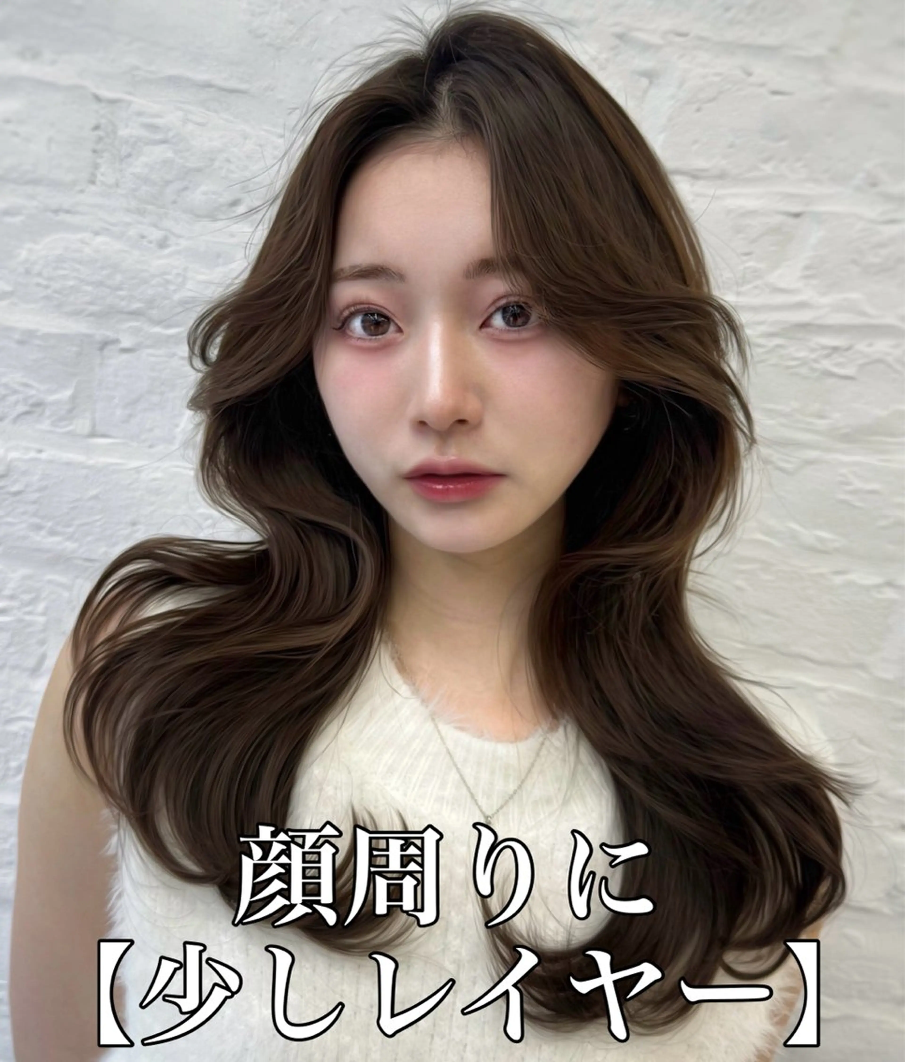 セミロング 映える顔まわり/前髪 特化 💗 ユキマのヘアスタイル