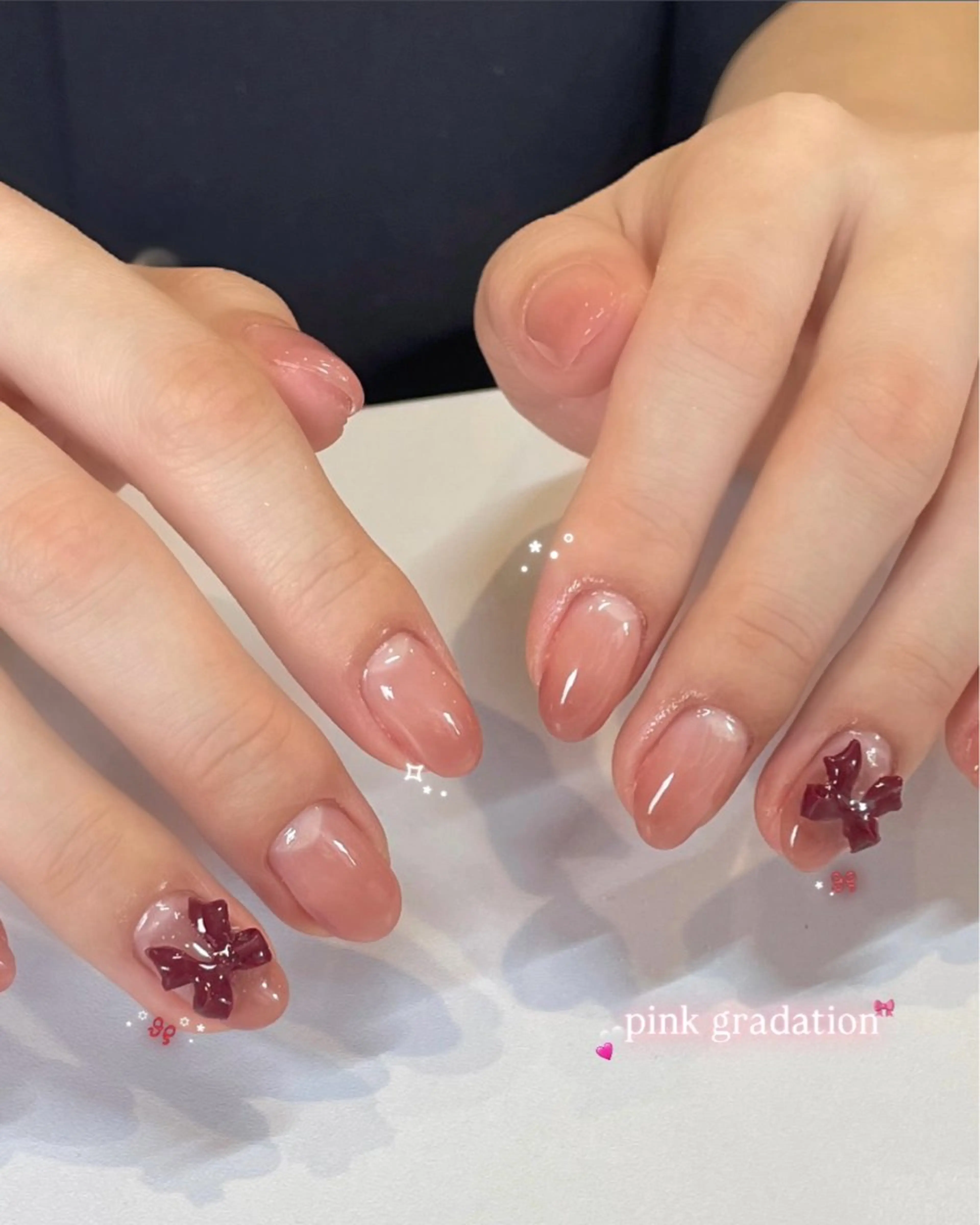 💕jr Nailist担当💕オフあり＋グラデーション🐈‍⬛【HAND】※メニュー詳細を必ずご確認くださいの写真