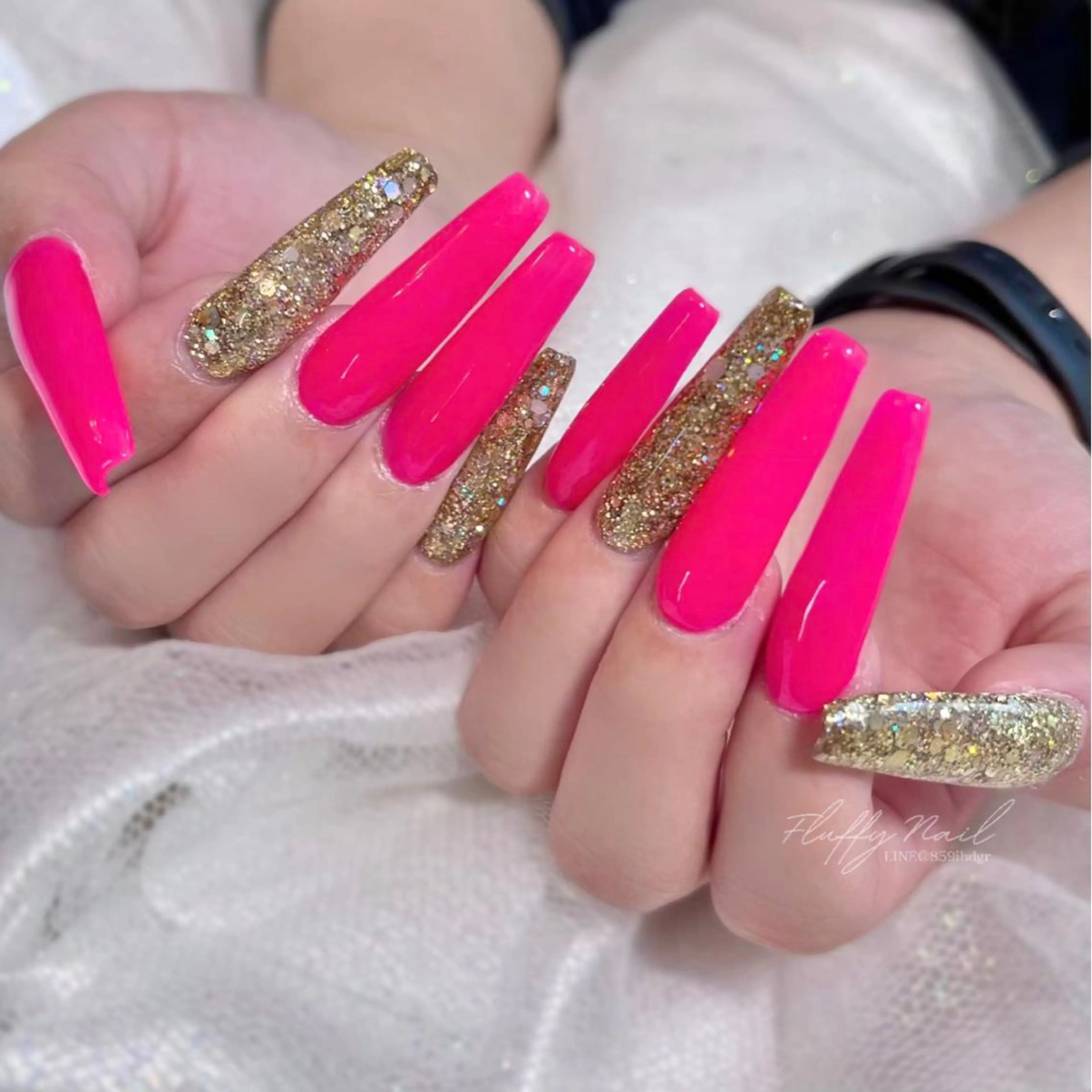 【スカルプ】ワンカラーorラメグラデーションの写真