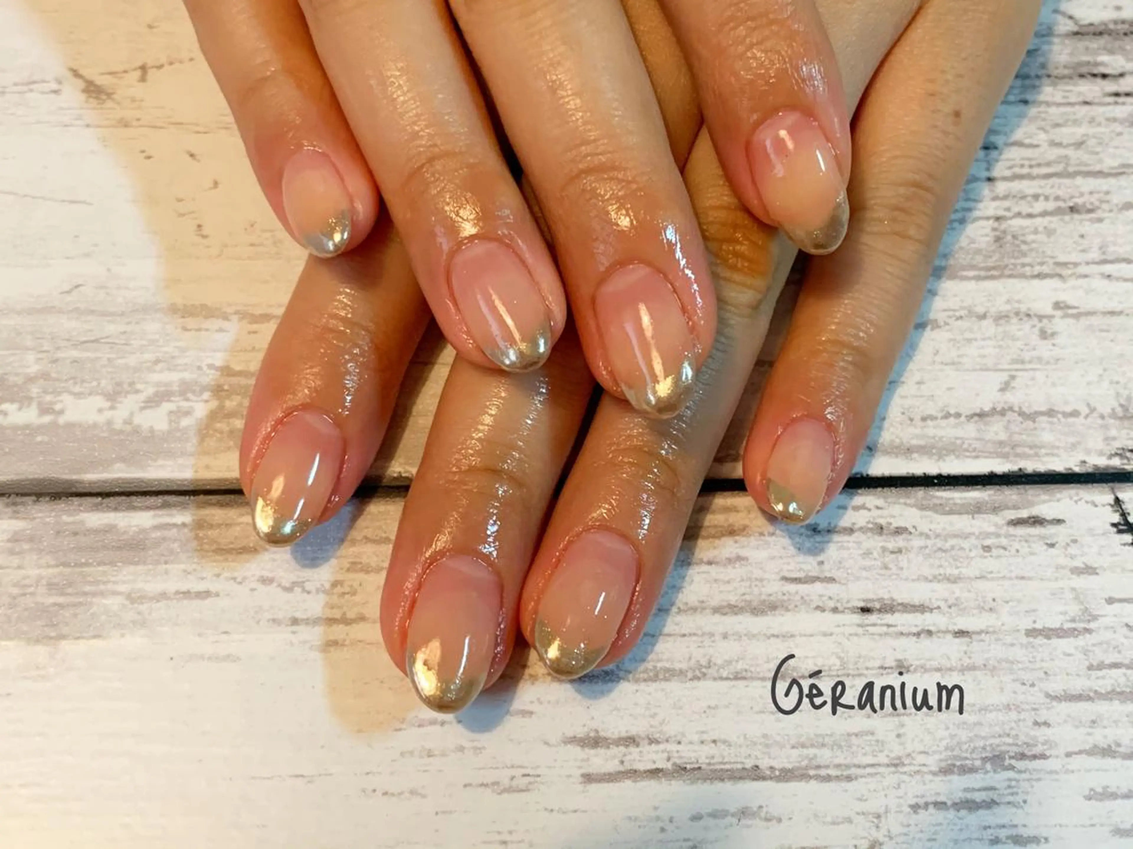 ネイル ハンドネイル フットネイル GéRanium Harukaのネイルデザイン