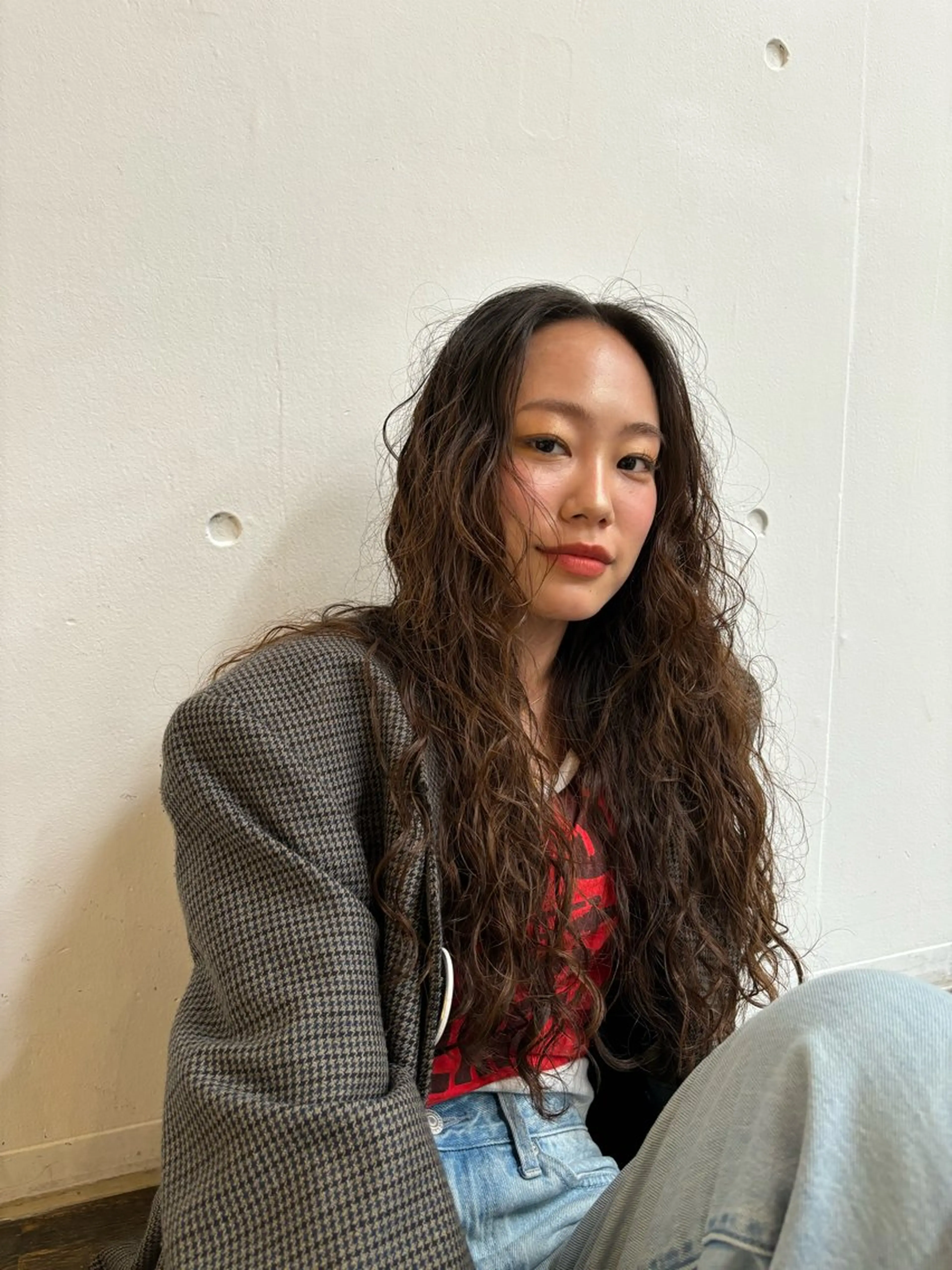 ロング パーマ shoko/ 海外ガール風パーマのヘアスタイル