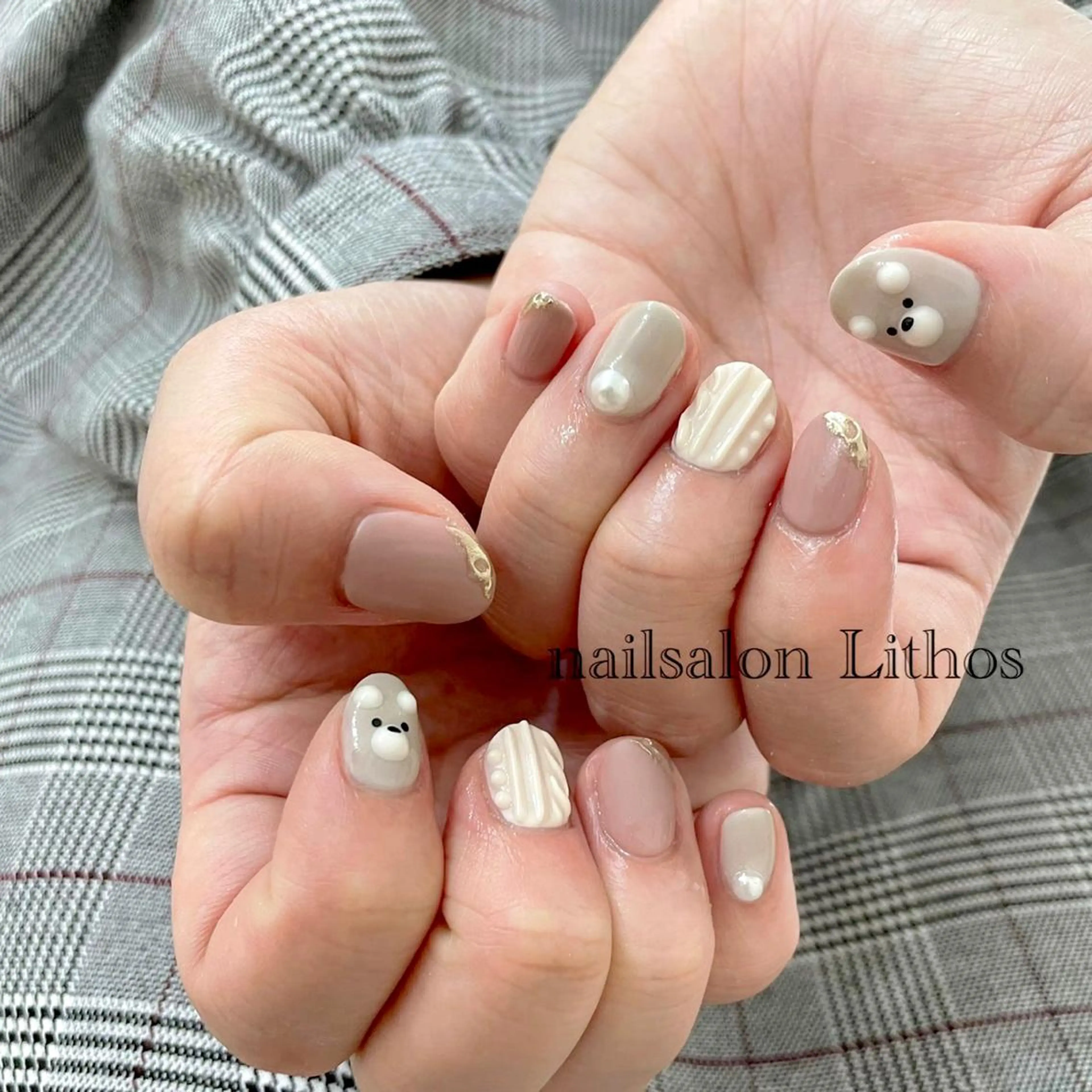 ネイル ハンドネイル nailsalon Lithos所属・nailsalon Recontreのネイルデザイン