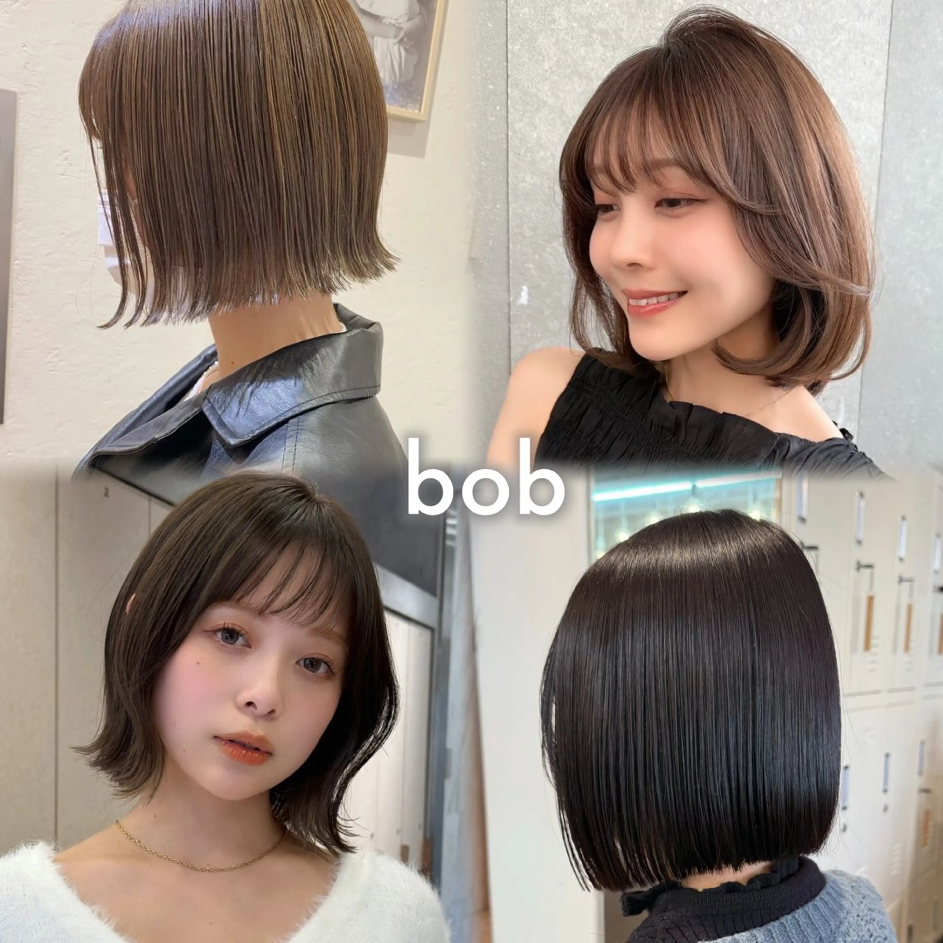 ミディアム Lond　Chloe所属・りな🌱ショート ☀️レイヤーボブのヘアスタイル