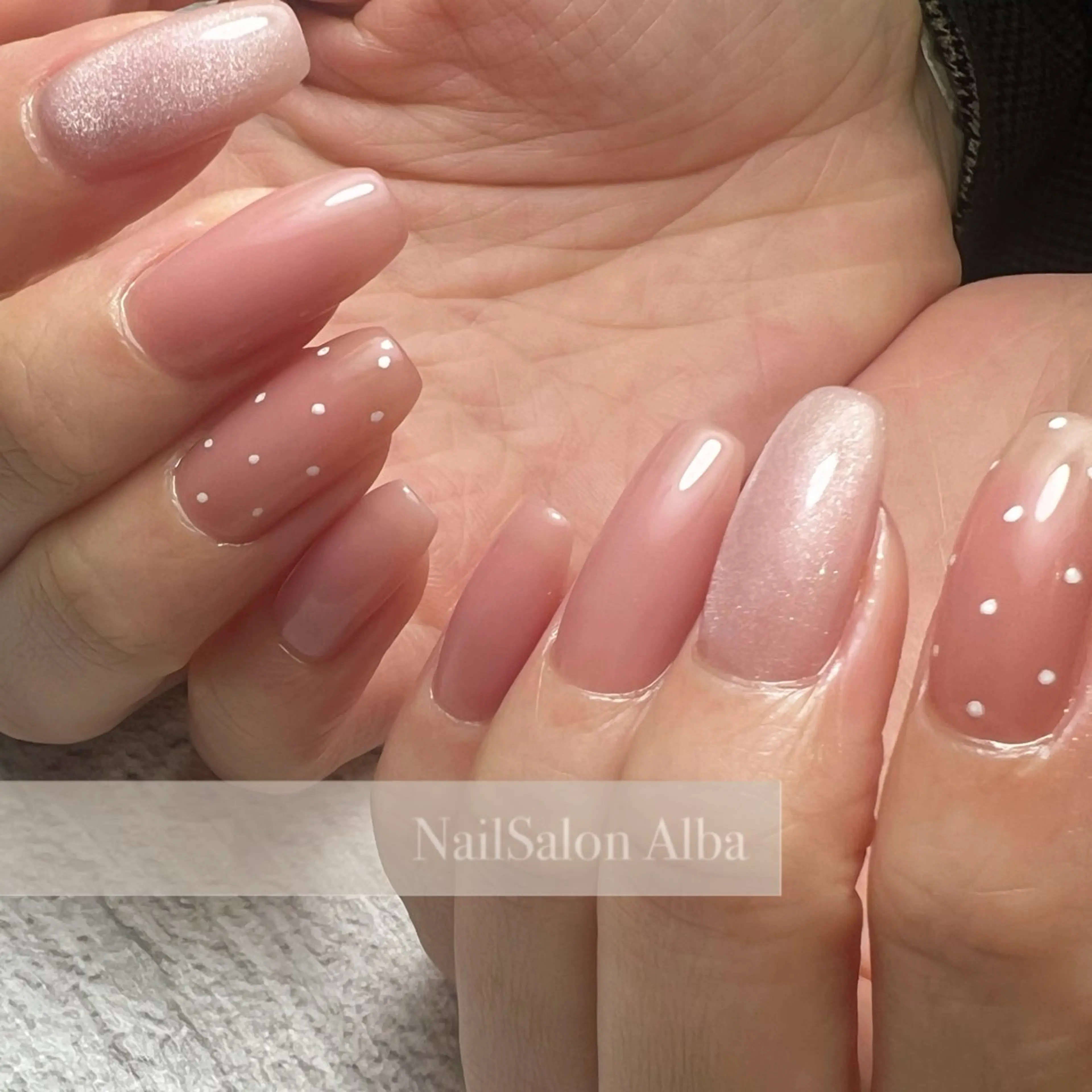 ネイル NailSalon Alba所属・Alba ASAMIのネイルデザイン