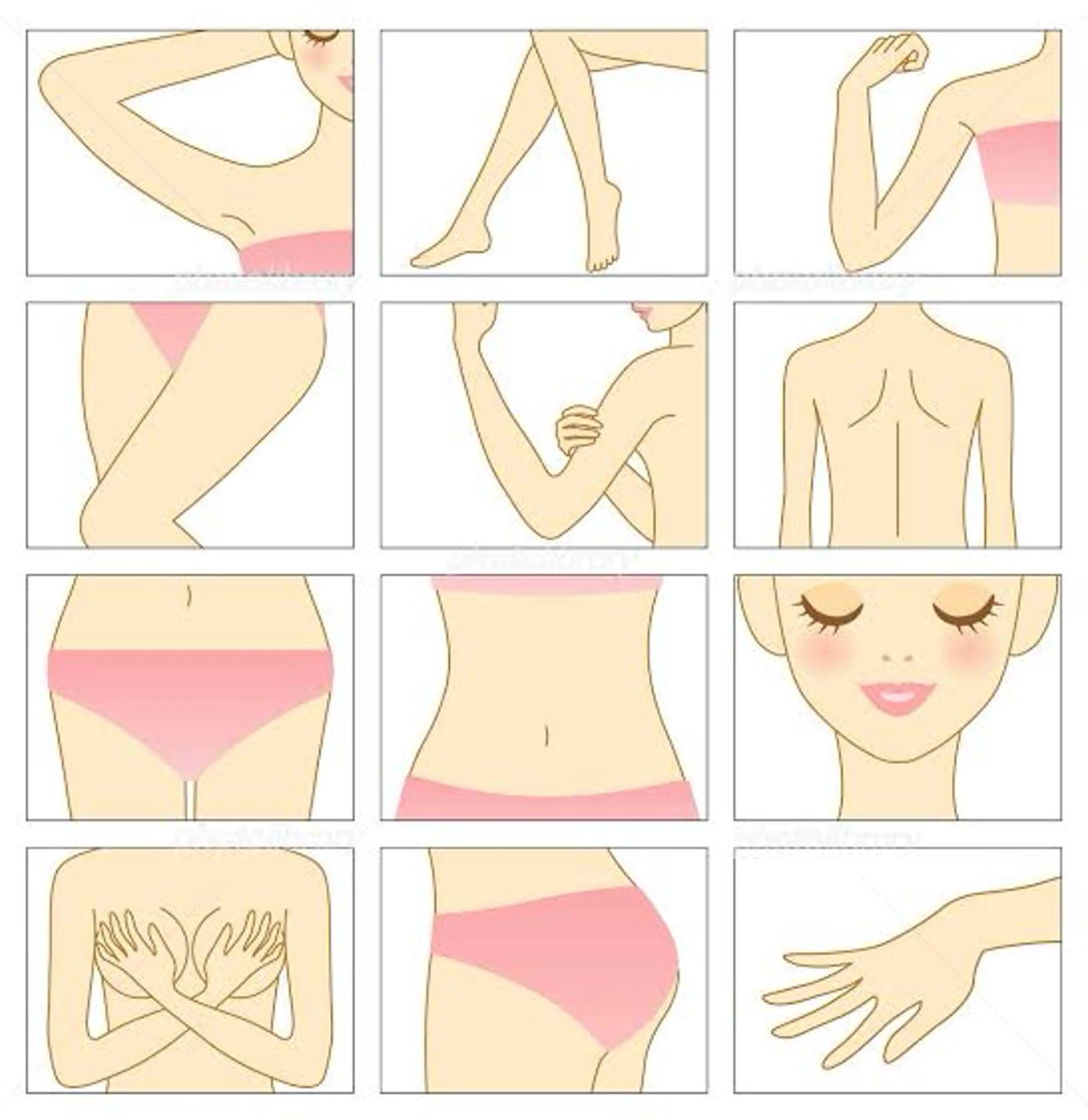 1パーツ(脇、鼻下、指先から選べます)の写真