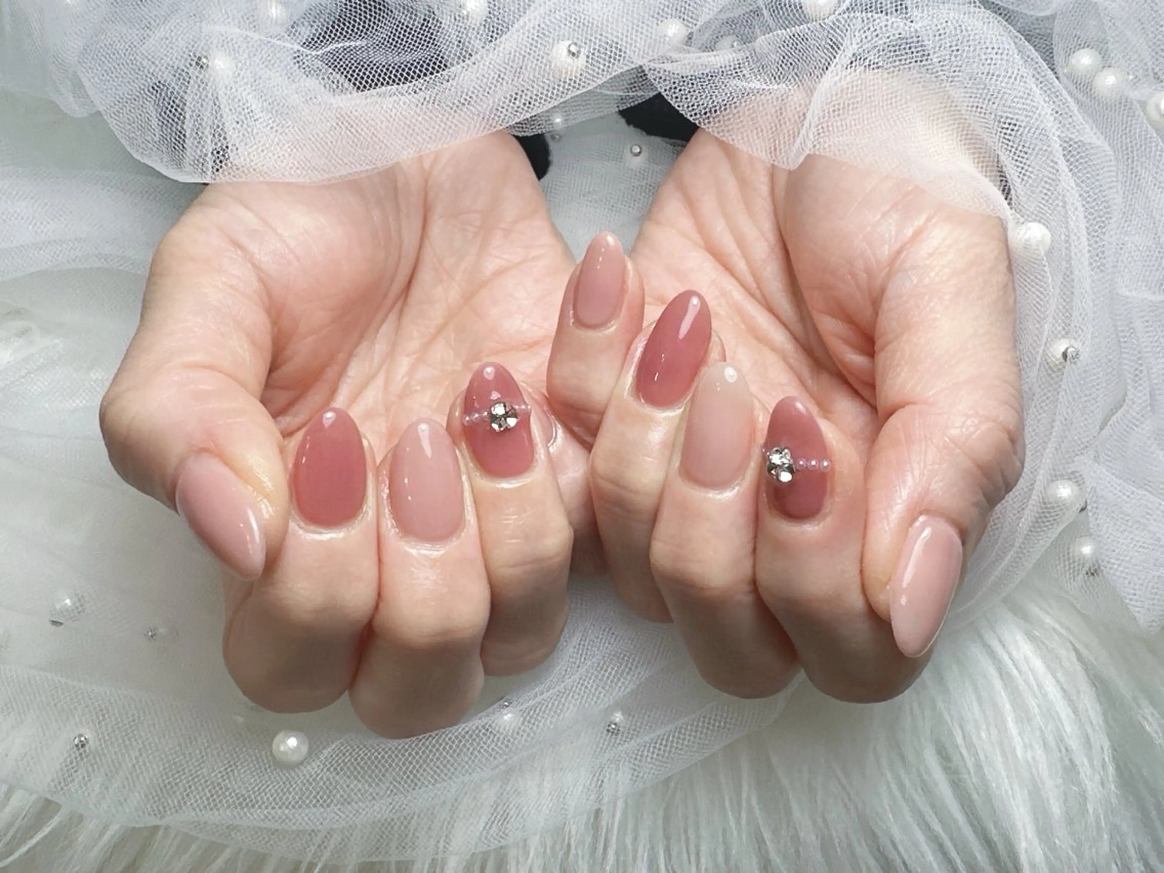 ネイル ハンドネイル 【Eclat ｴｸﾗ】nail＆beauty所属・Eclat〔ｴｸﾗ〕 MOEKA𝜗𝜚*のネイルデザイン