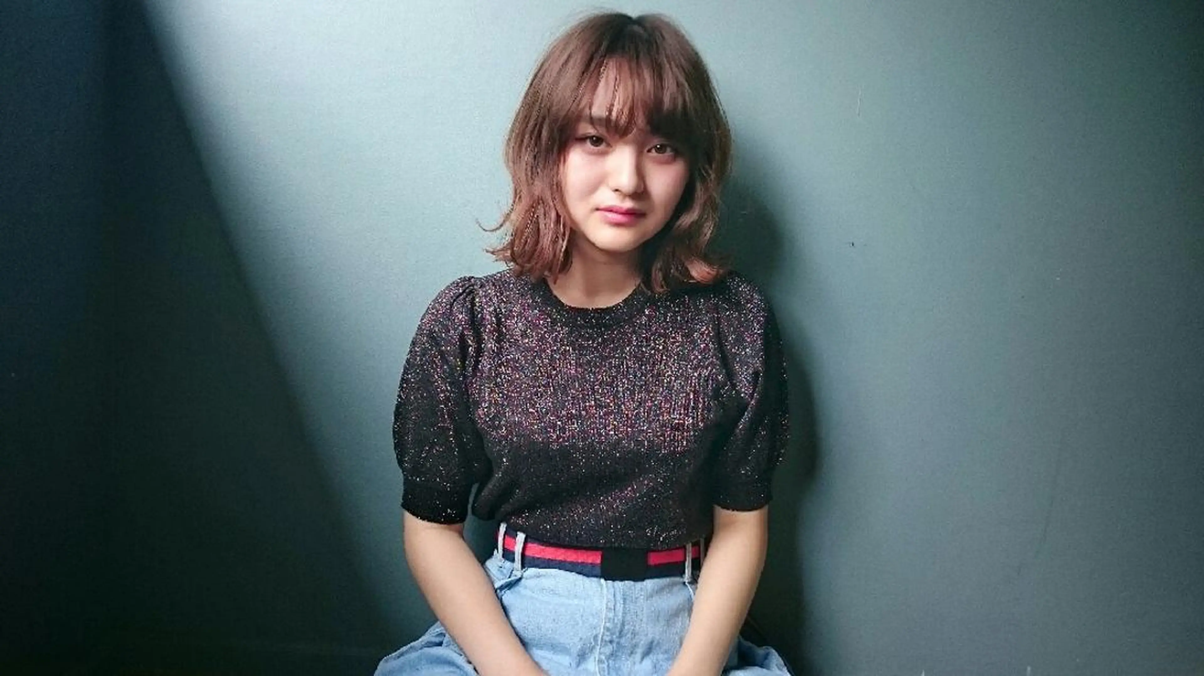 ミディアム 堀内 翔のヘアスタイル