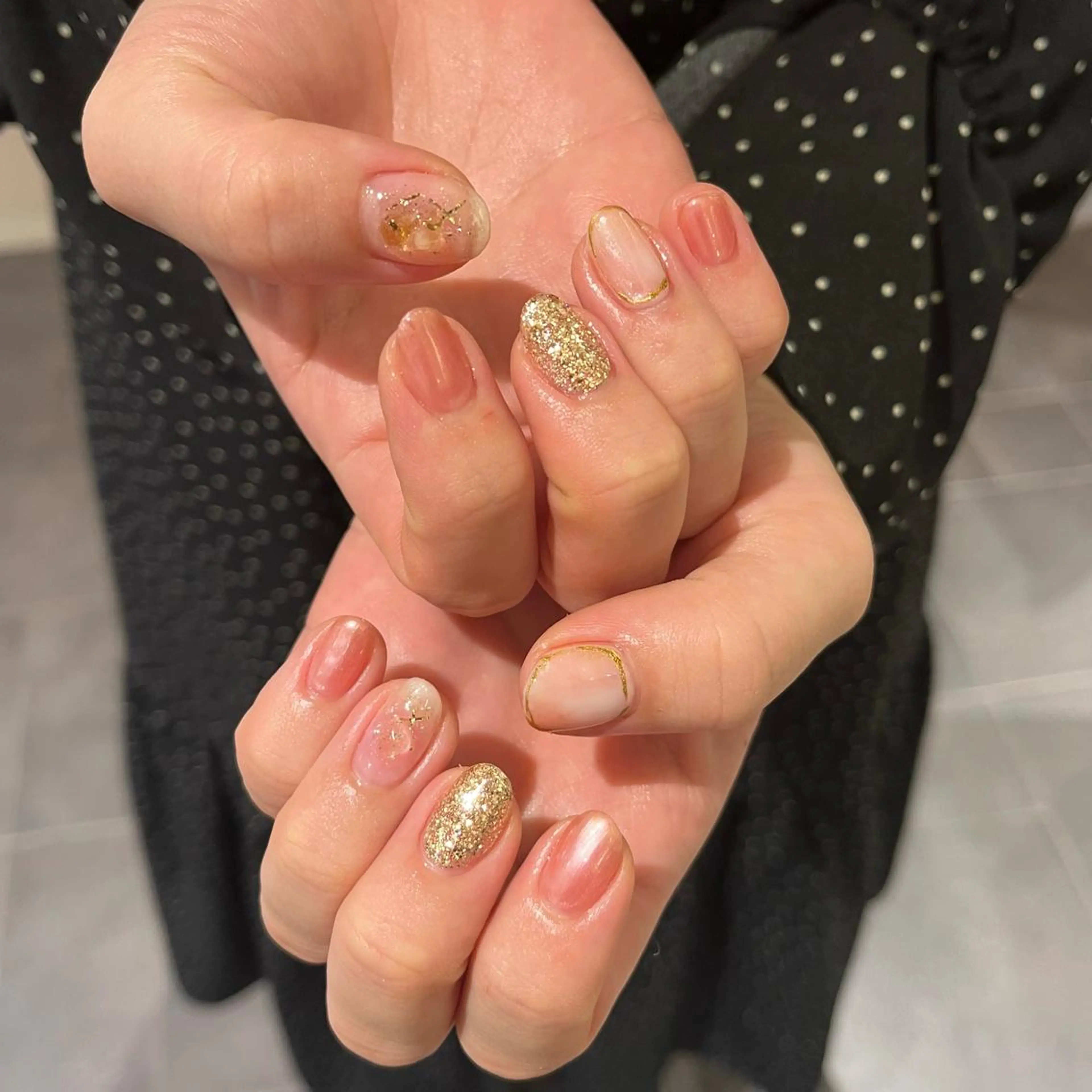 ネイル ニュアンスネイル 鈴木 里奈のネイルデザイン