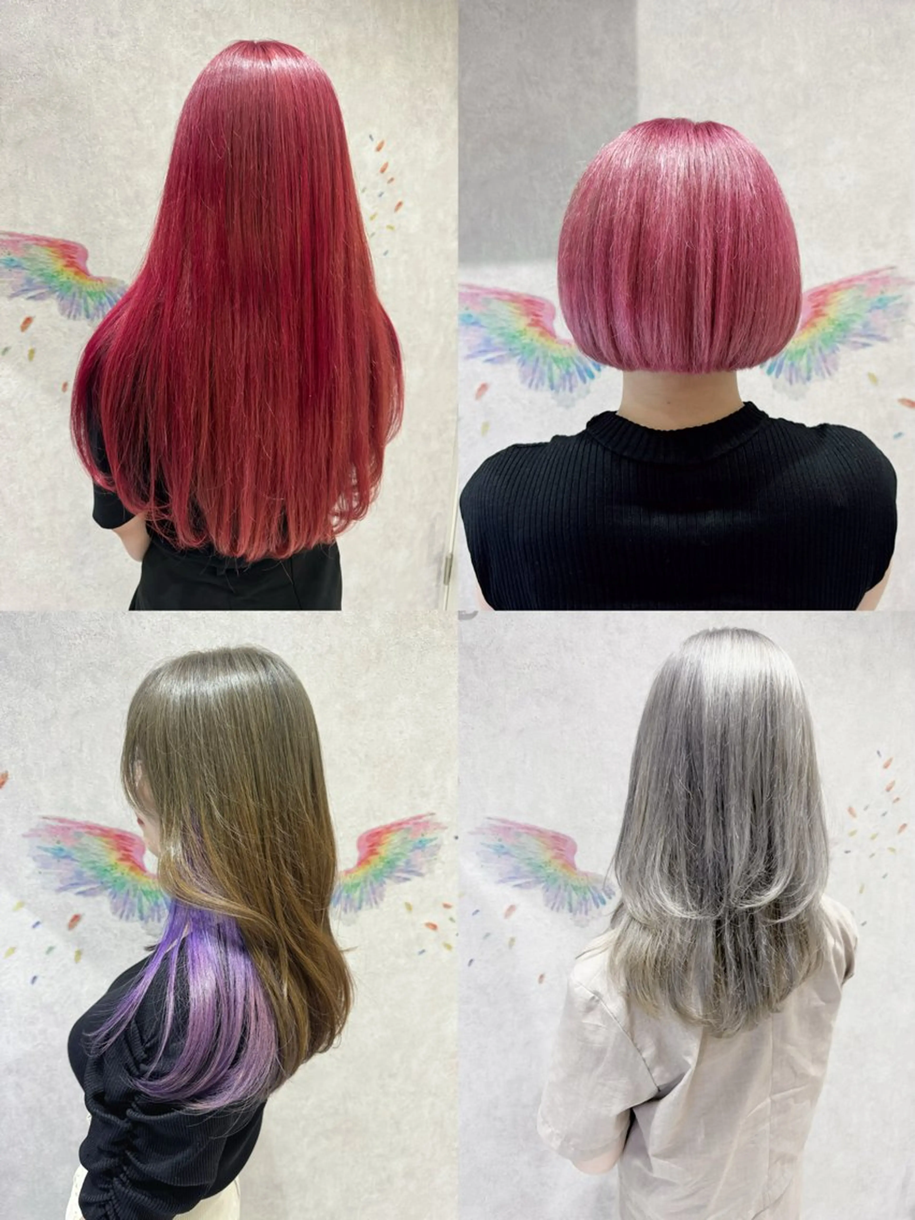 ミディアム カラー 韓国ヘアー🦄ྀི オタク美容師🌈山本のヘアスタイル