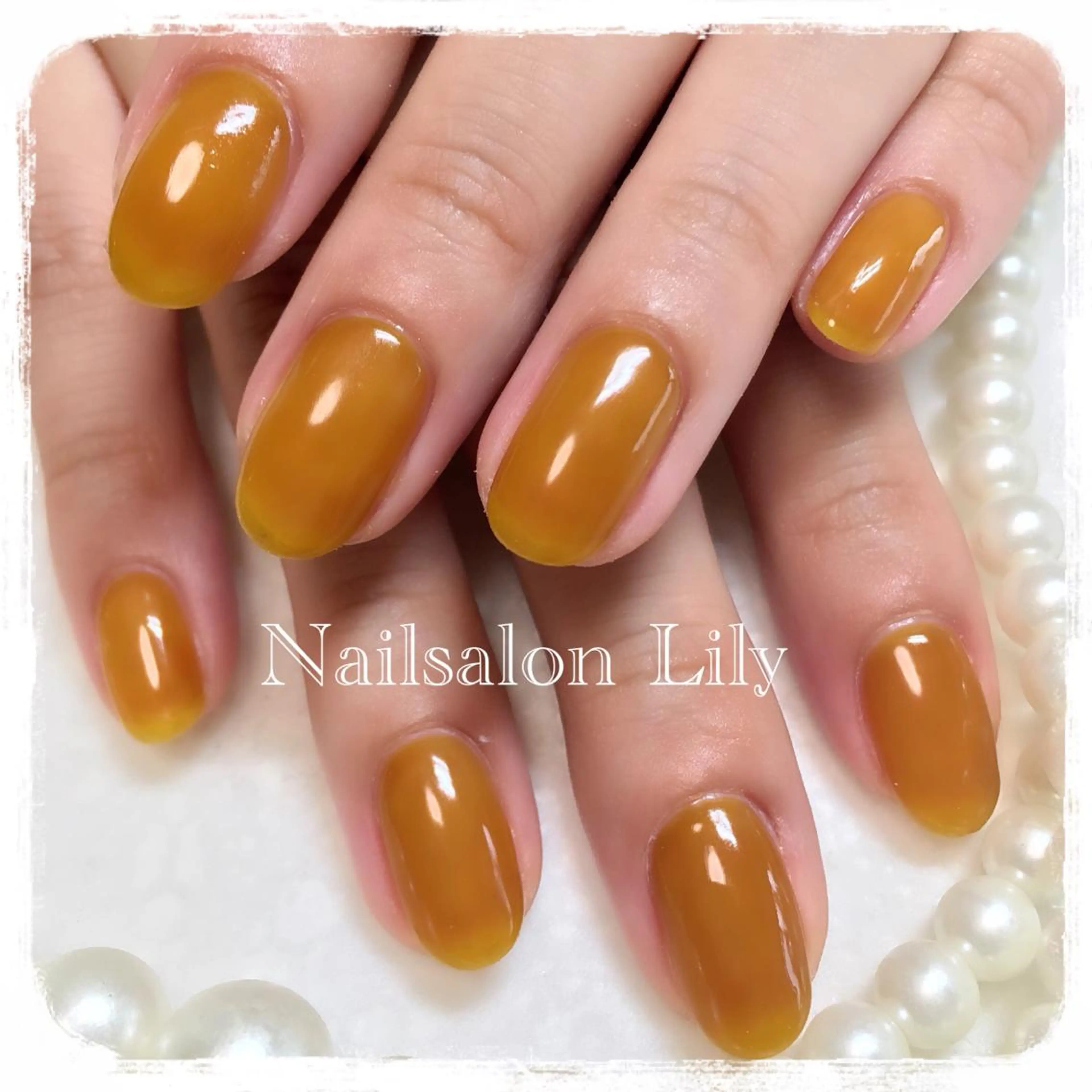 ネイル ワンカラーネイル Nailsalon Lilyのネイルデザイン