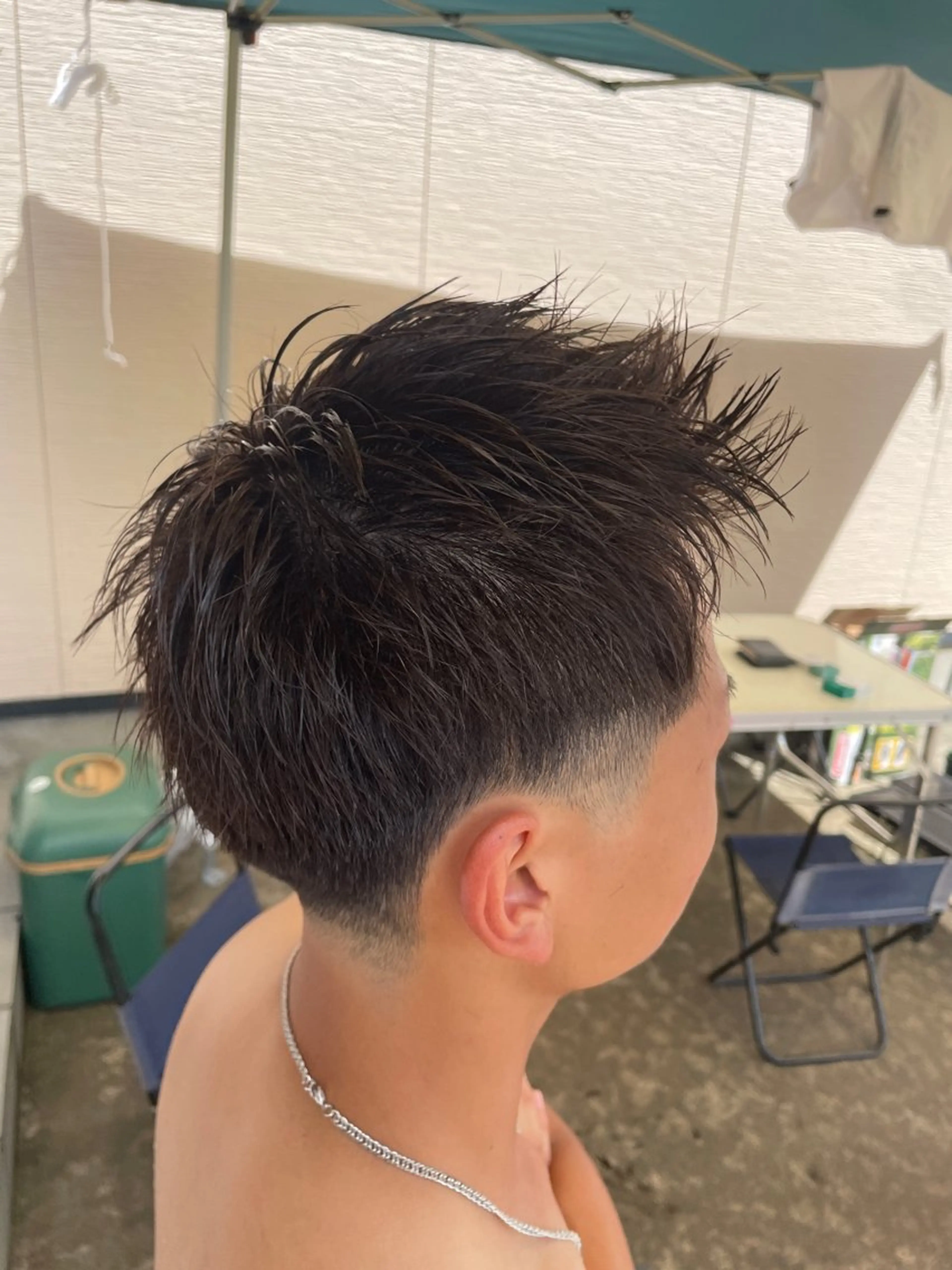 【平日21時以降限定】スパイキーショート(シャンプー、スタイリング込)の写真