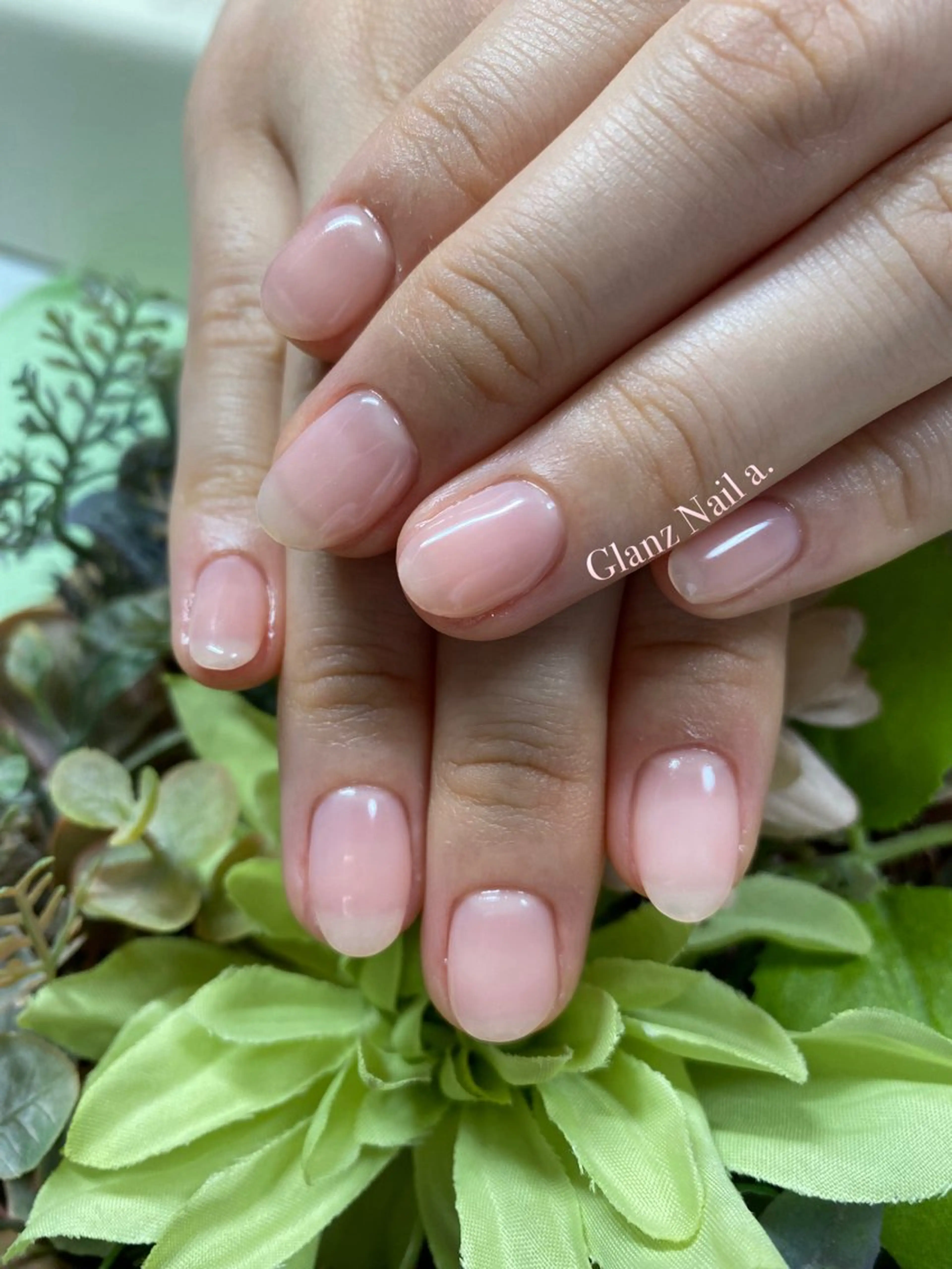 ネイル ワンカラーネイル Glanz  Nail aのネイルデザイン