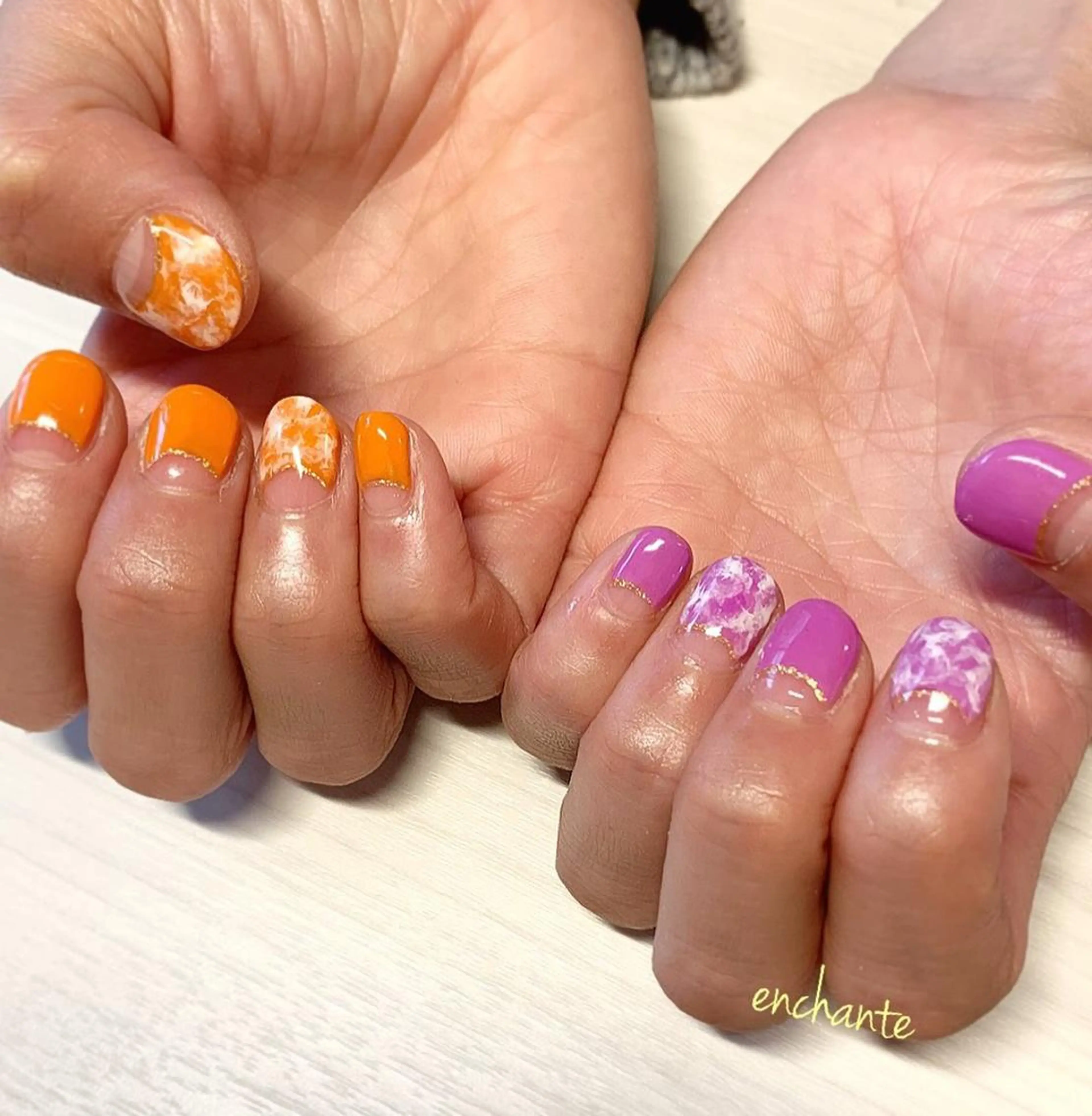 ネイル アンシャンテ所属・enchante 自由が丘のネイルデザイン