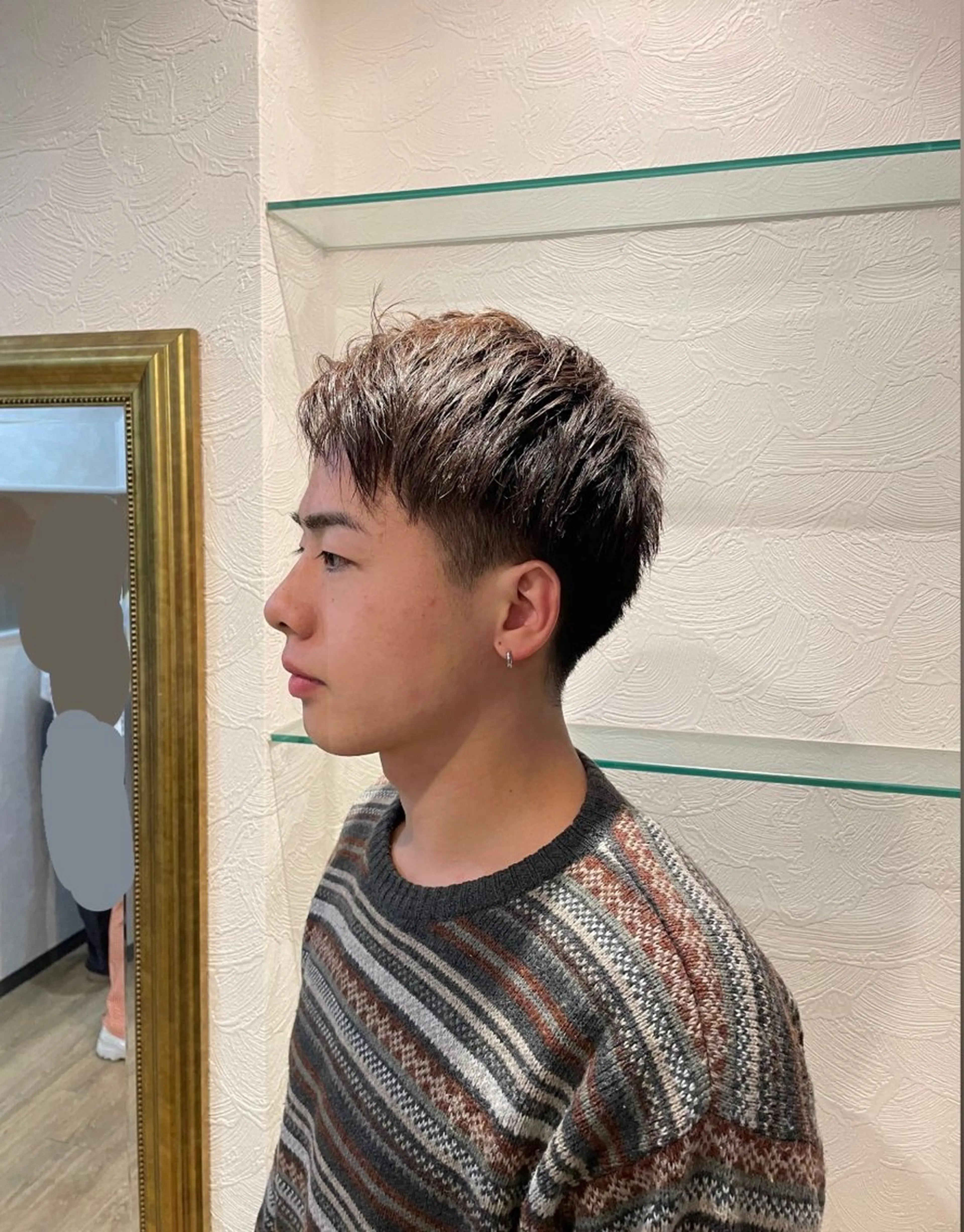 【お得❗️】メンズカット+眉カットorバブルスパの写真