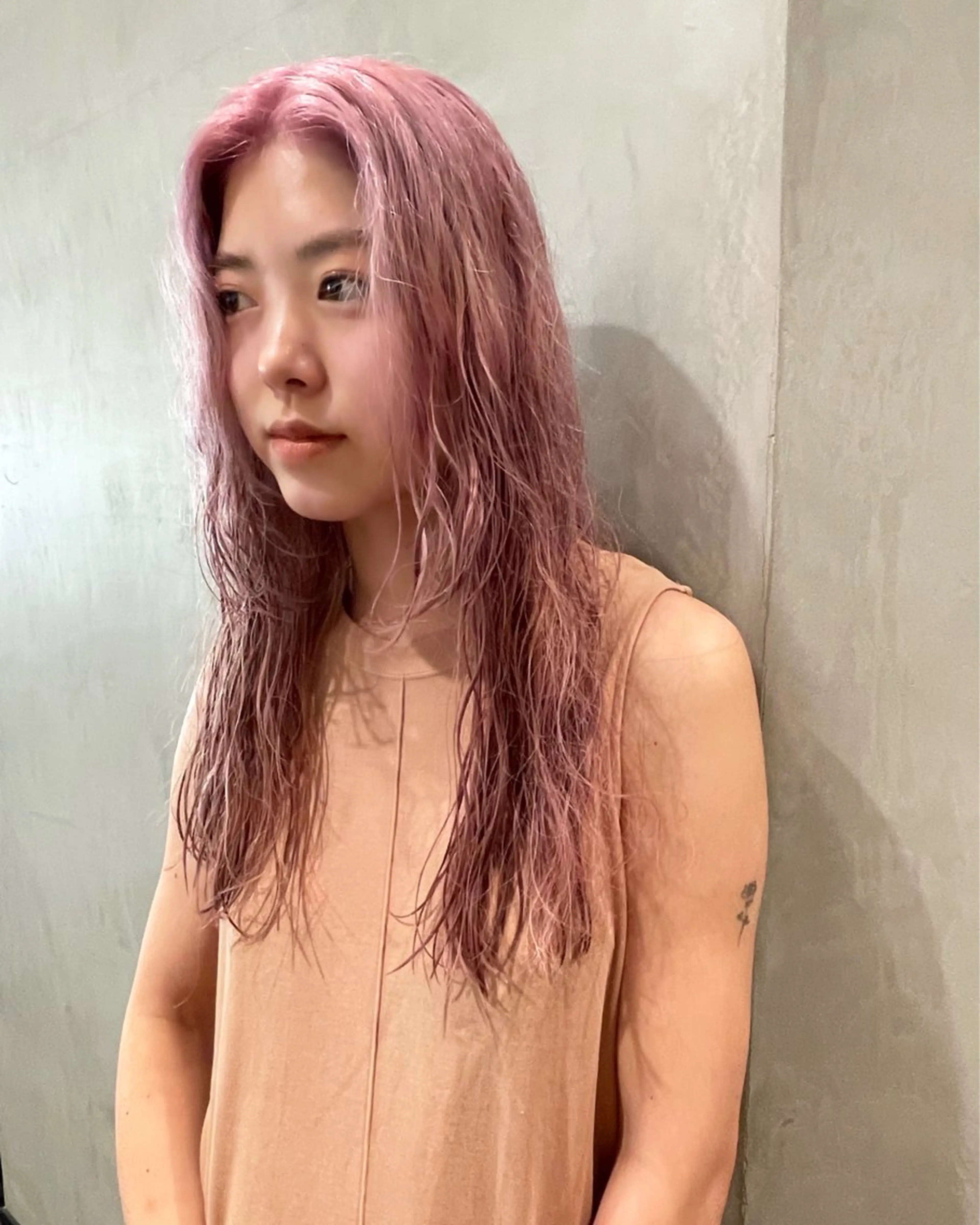 ロング カラー カット ヘアカラー トリートメント 優作 〜圧倒的信頼〜のヘアスタイル