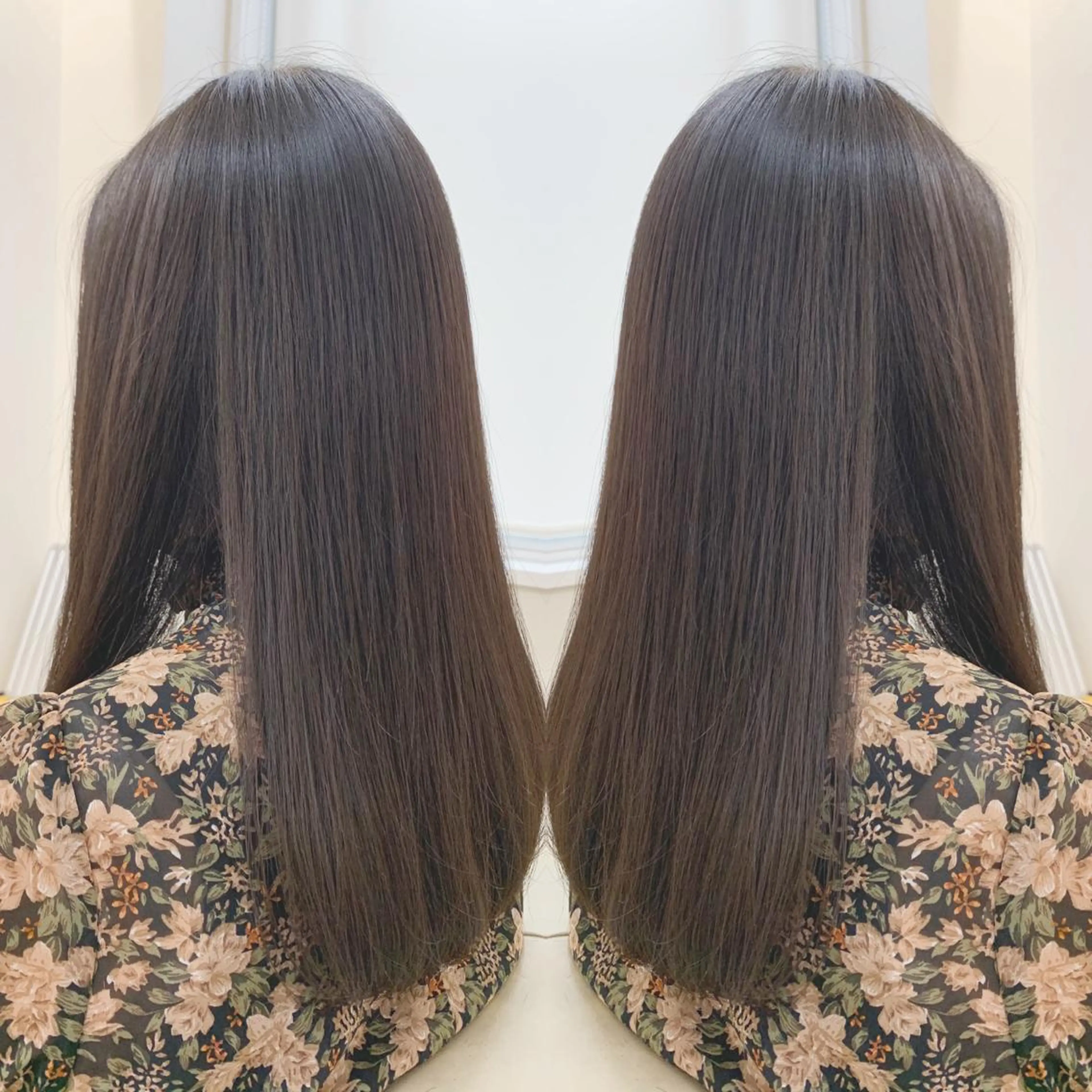 ロング 髪質改善 カット 縮毛矯正 H所属・H (エイチ) 烏丸御池店のヘアスタイル