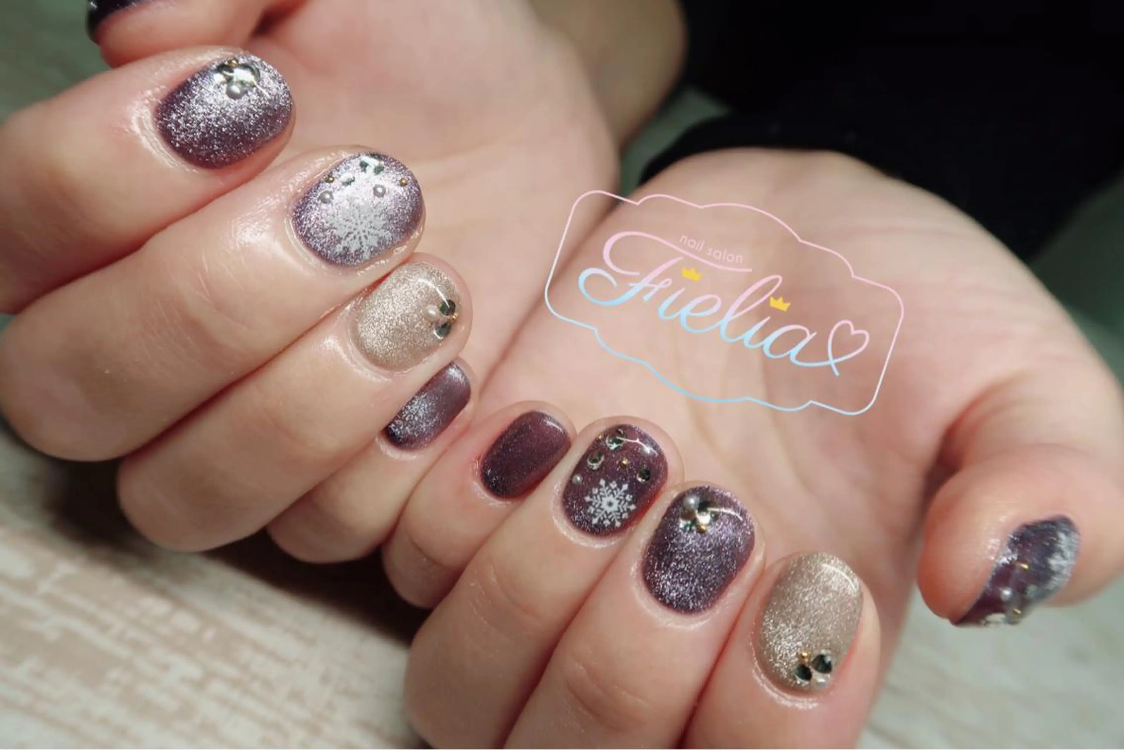 ネイル ハンドネイル Fielia momoのネイルデザイン