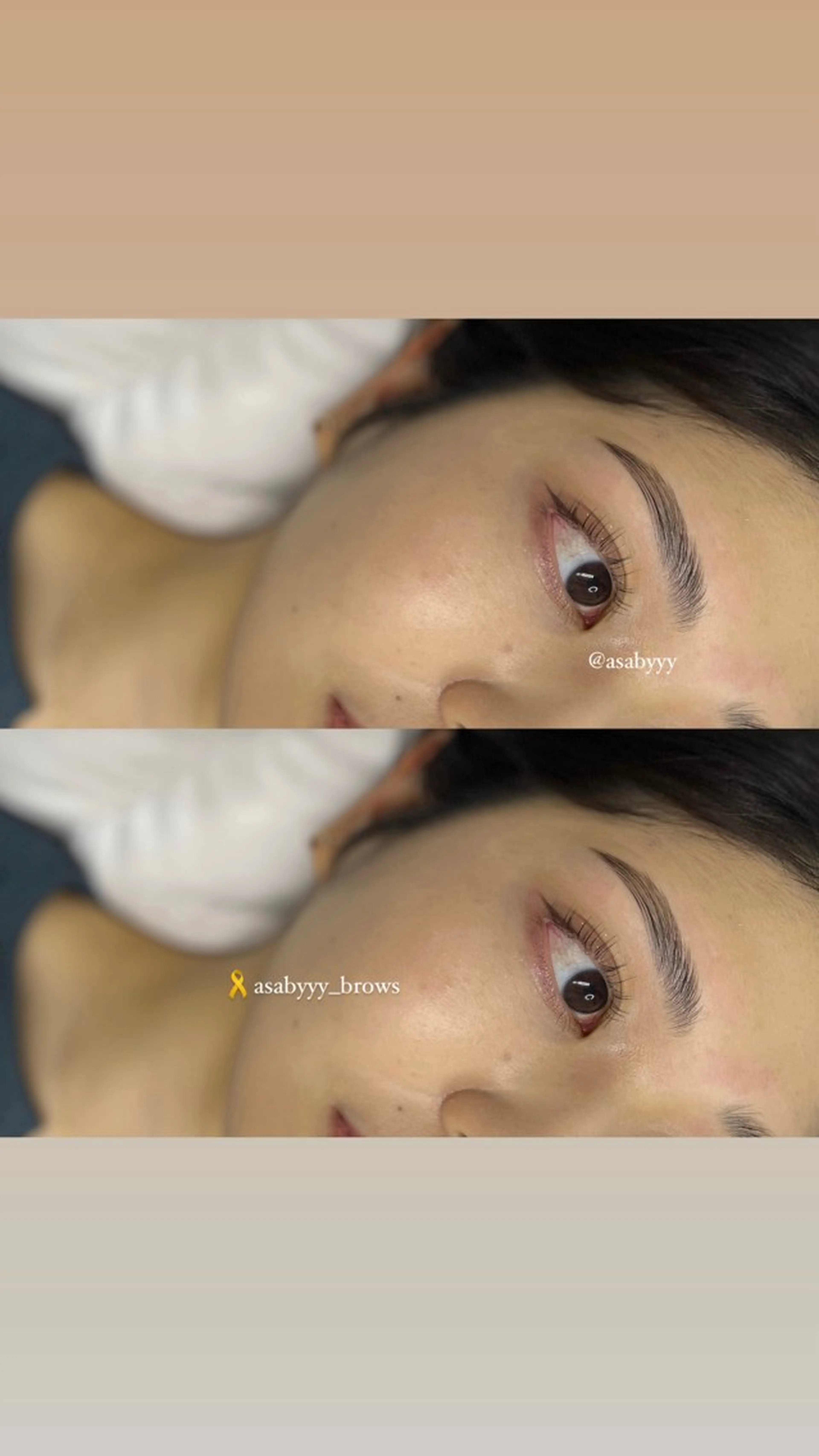 アイブロウ ハリウッドブロウリフト 艶肌wax🫧 kyokaの眉毛・アイブロウイメージ