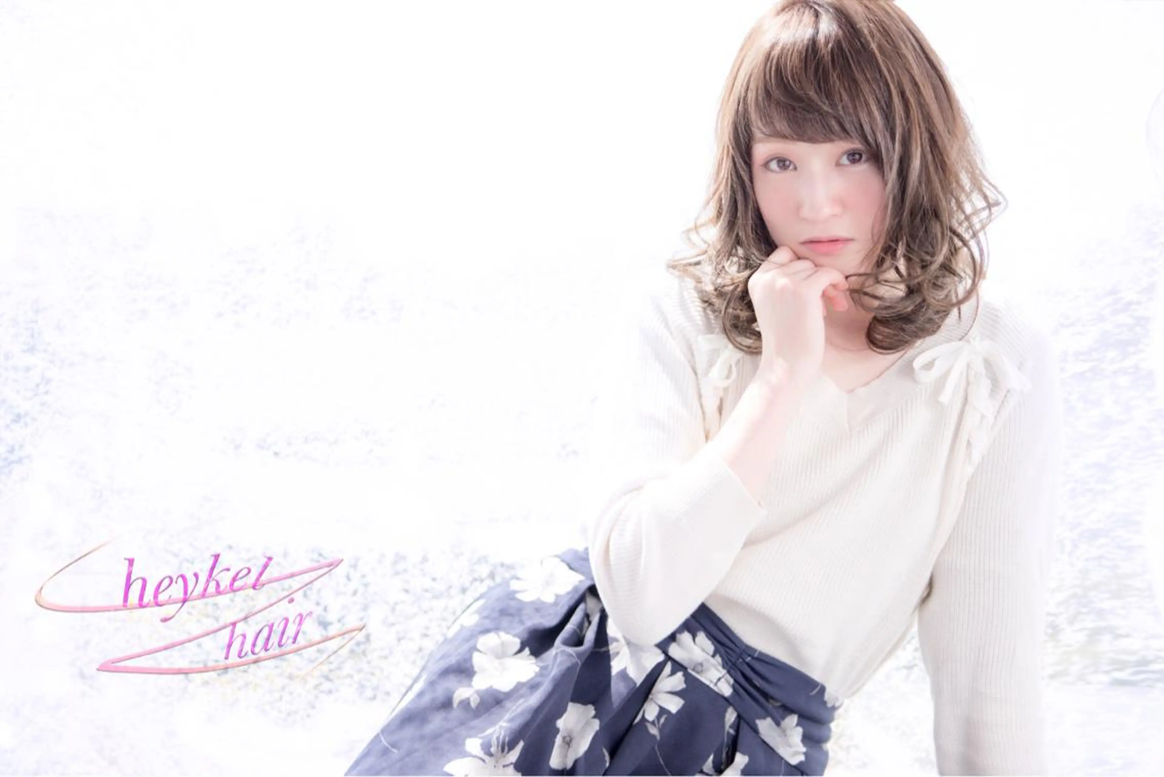 ミディアム Re:ta Hair 飯田淳平のヘアスタイル