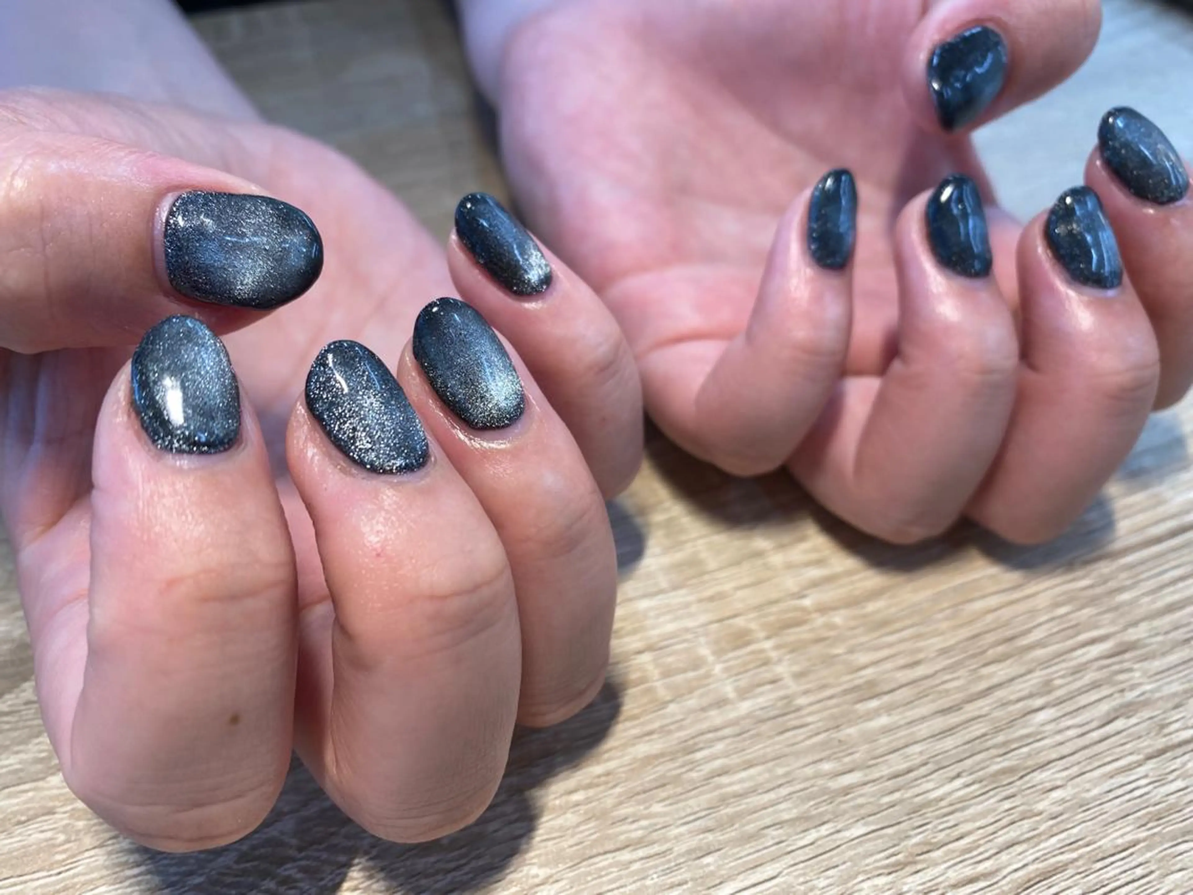 ネイル マグネットネイル ビー玉ネイル ハンドネイル Beauty style +α所属・Memezawa Nanaのネイルデザイン