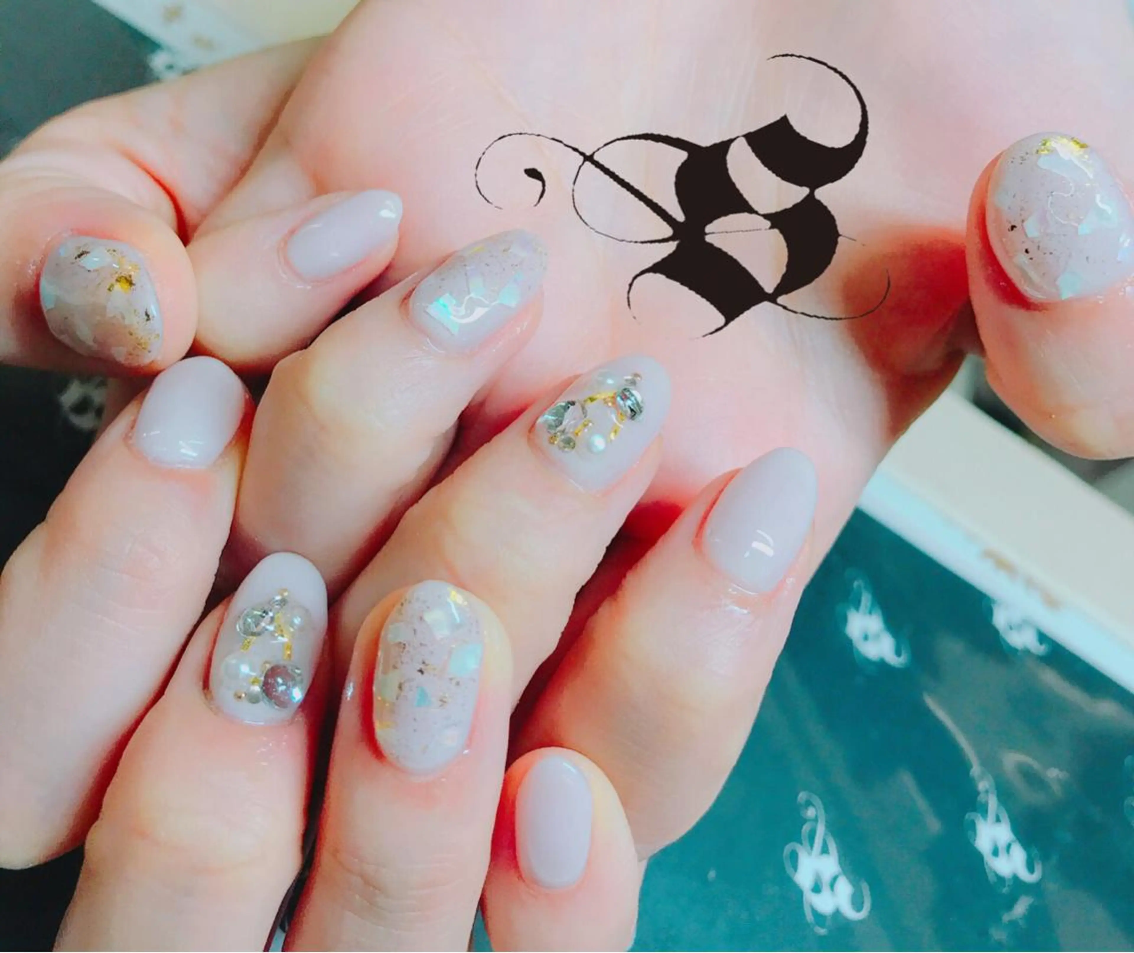 ネイル 長さ出し メンズネイル 持ち込み スカルプネイル ネイルチップ S&S 村田小百合のネイルデザイン