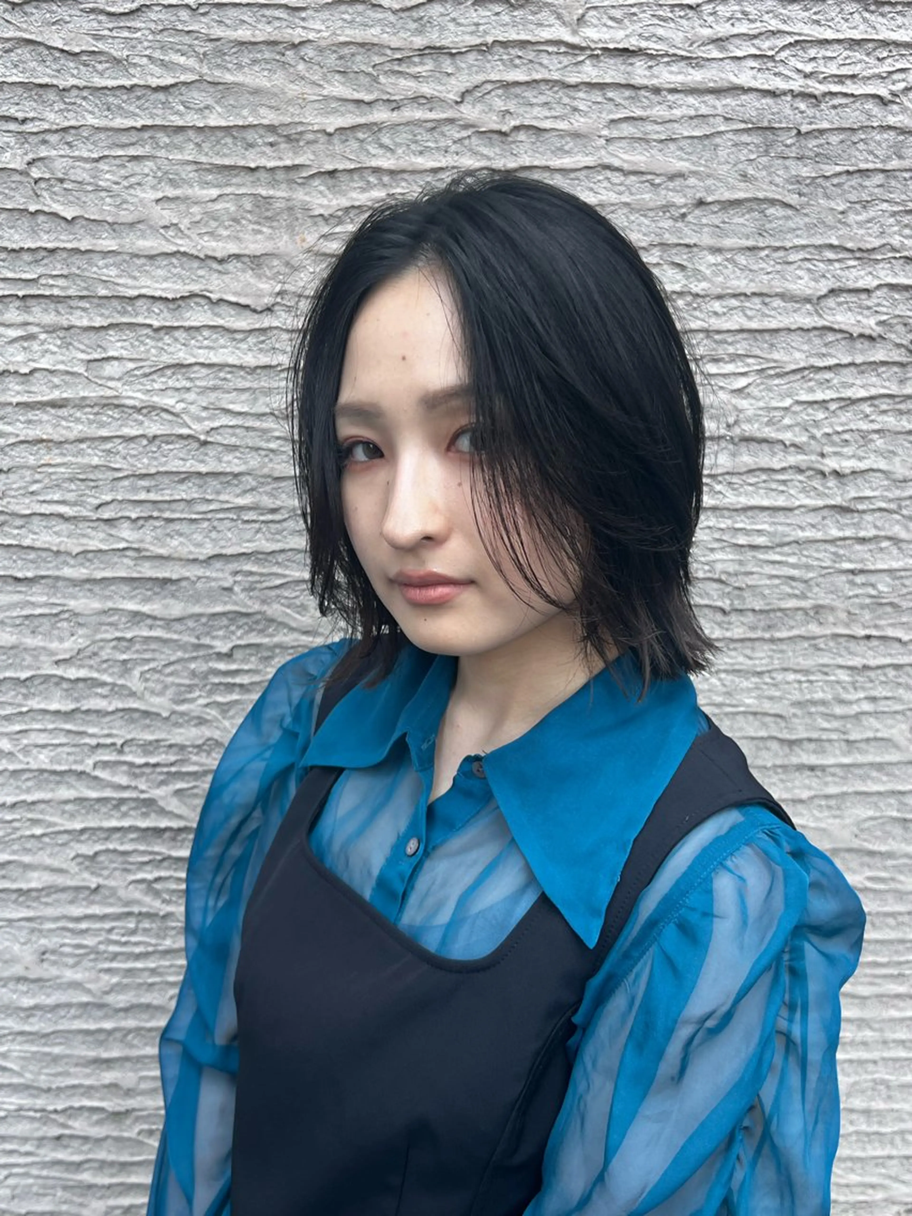 ミディアム ボブ レイヤーカット Carpe Diem所属・北内 登真のヘアスタイル