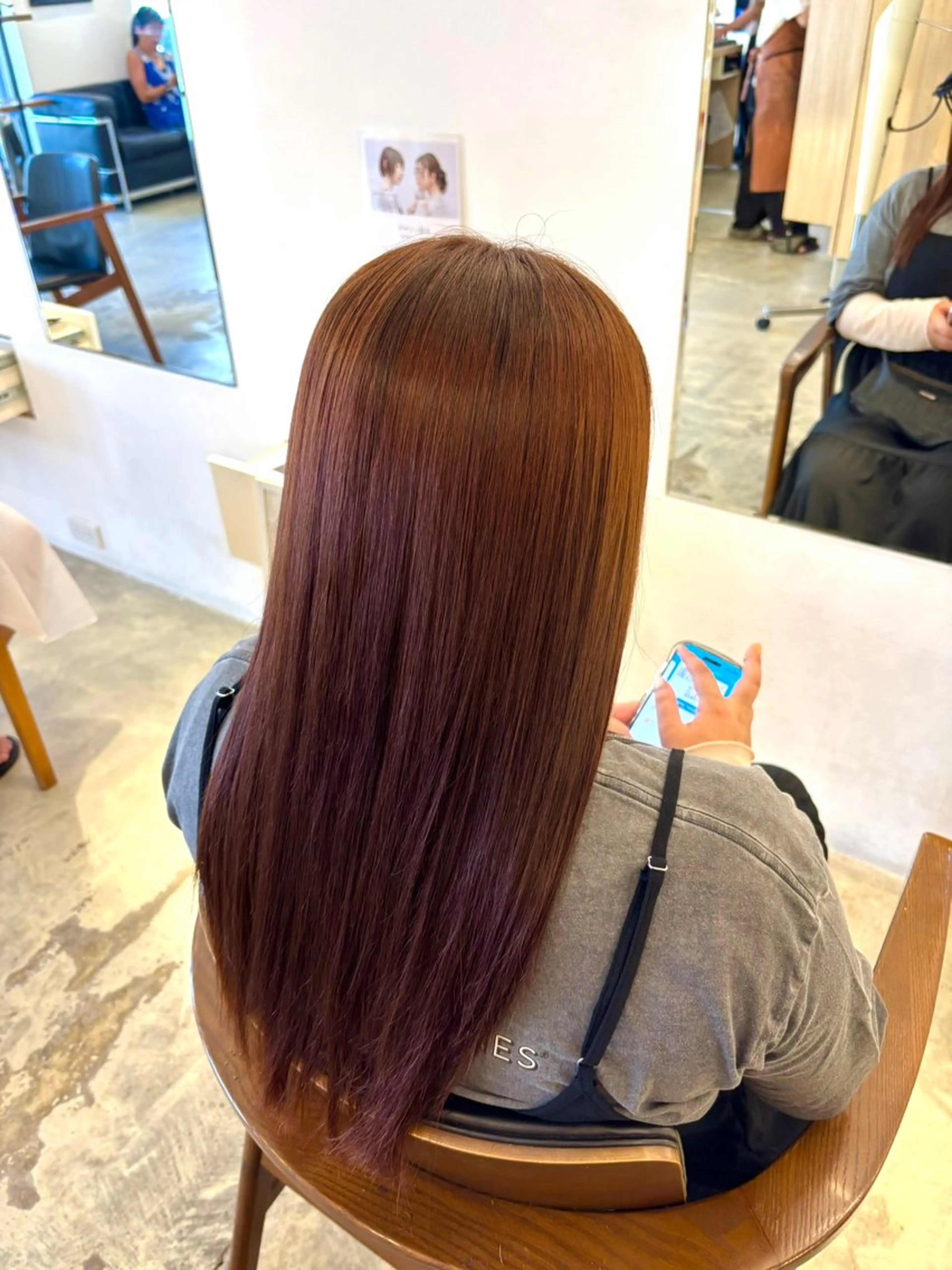 ロング カラー ヘアカラー トリートメント 🌼Moeka 🌼のヘアスタイル