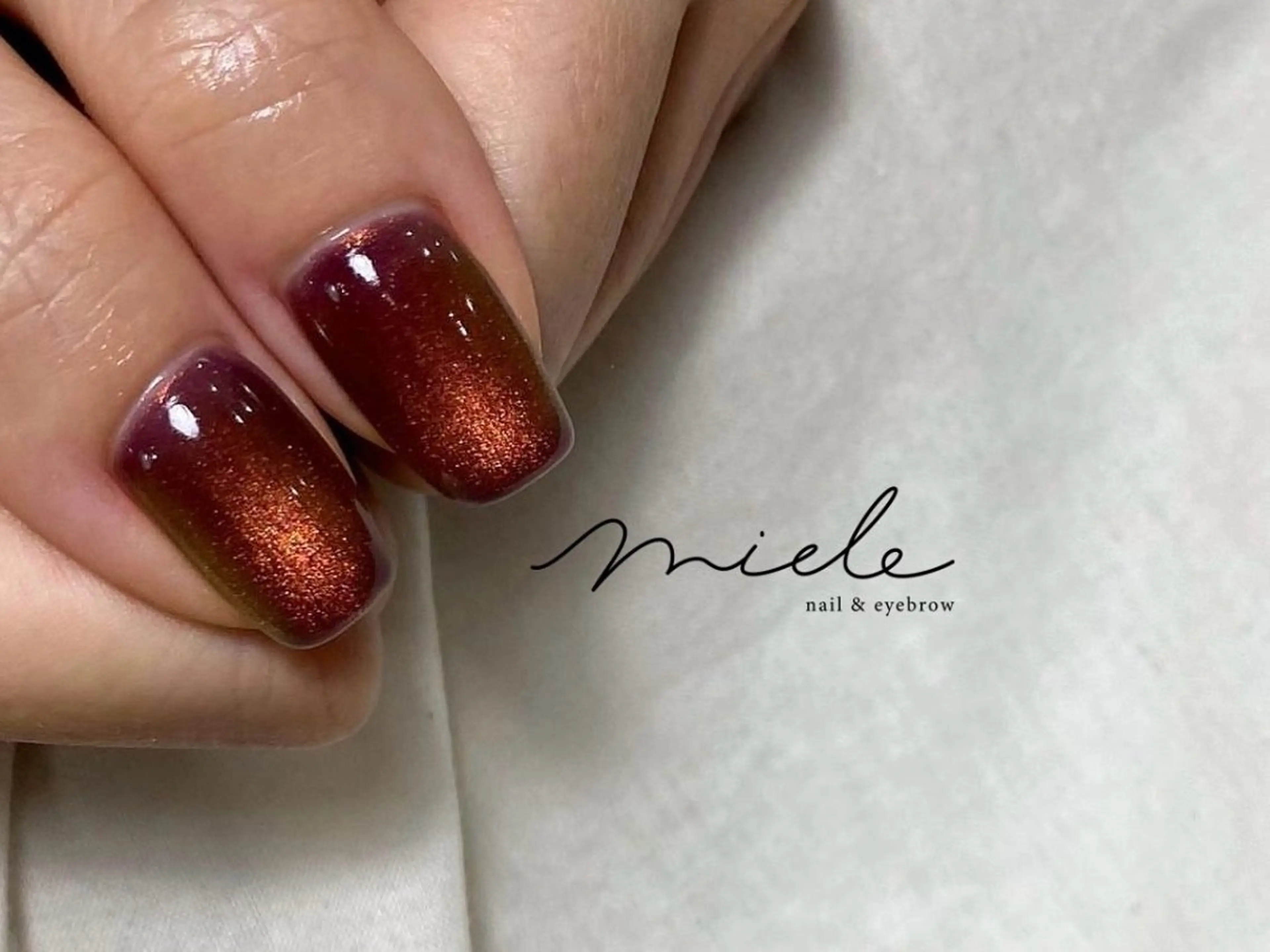 ネイル ハンドネイル miele【ミエレ】 シンプル一癖のネイルデザイン