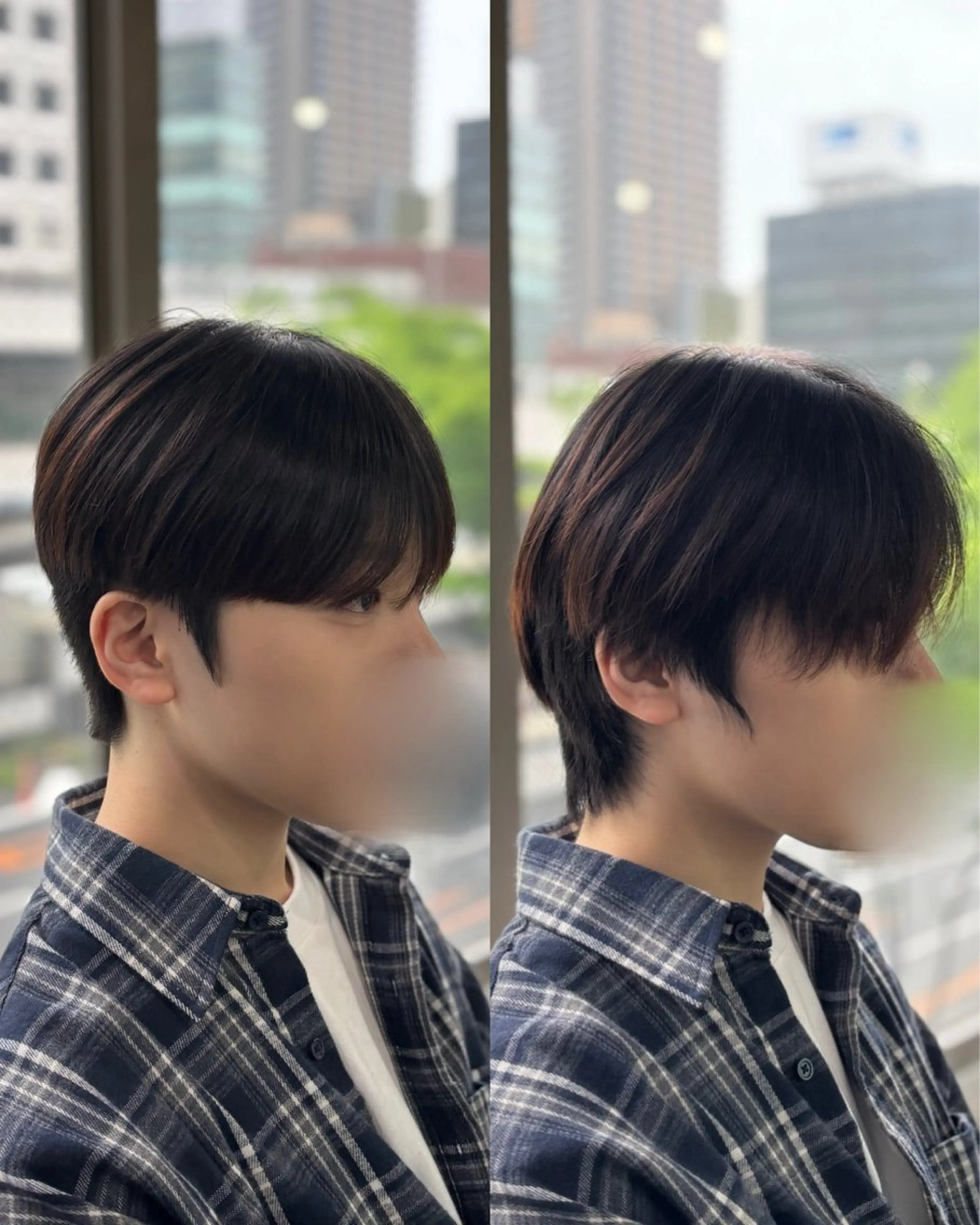 ショート パーマ メンズ 韓国メンズヘア/ ダウンパーマ/歩夢のヘアスタイル