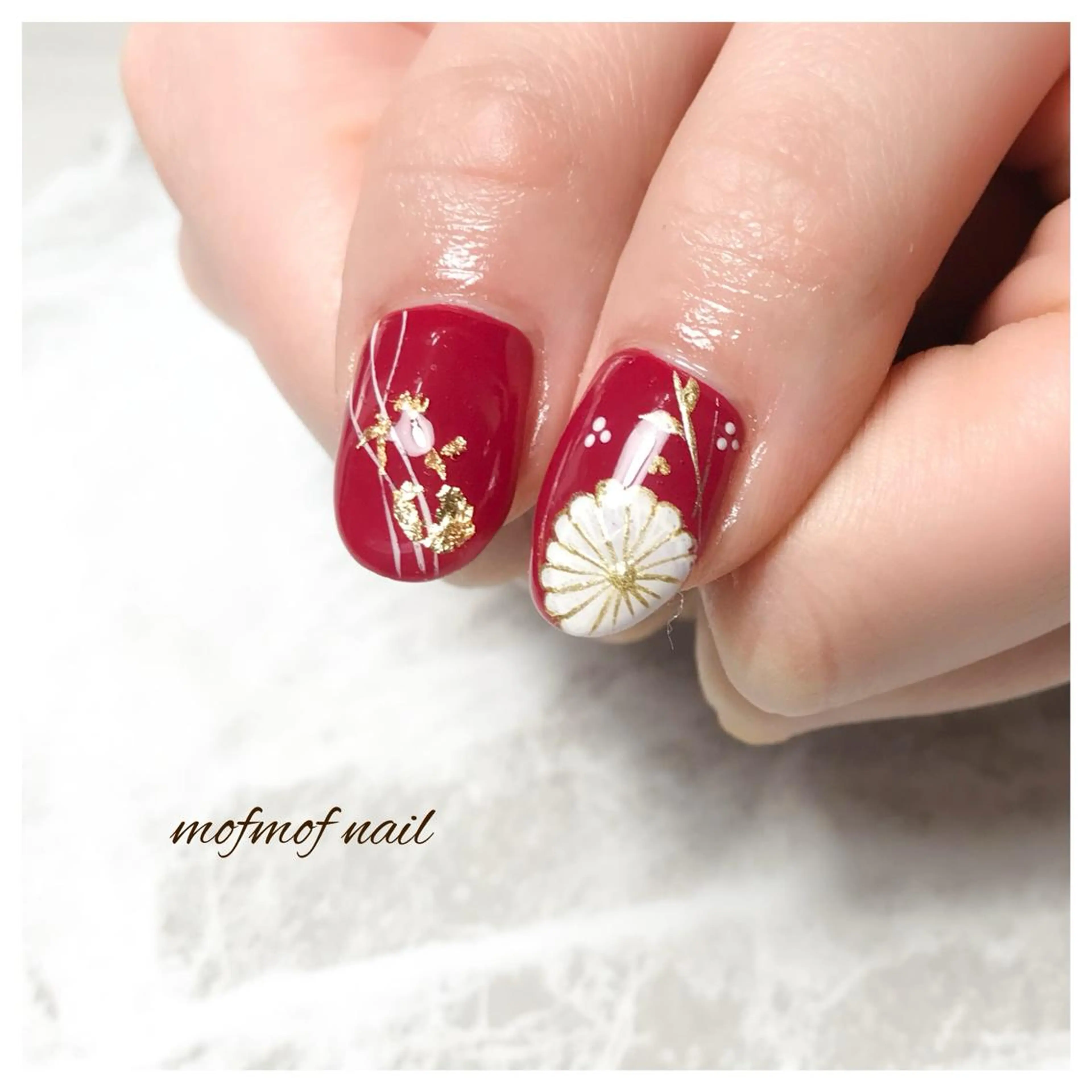 ❗️ご新規様限定❗️🌼お任せアート🌼オイルとクリームの保湿付♡の写真