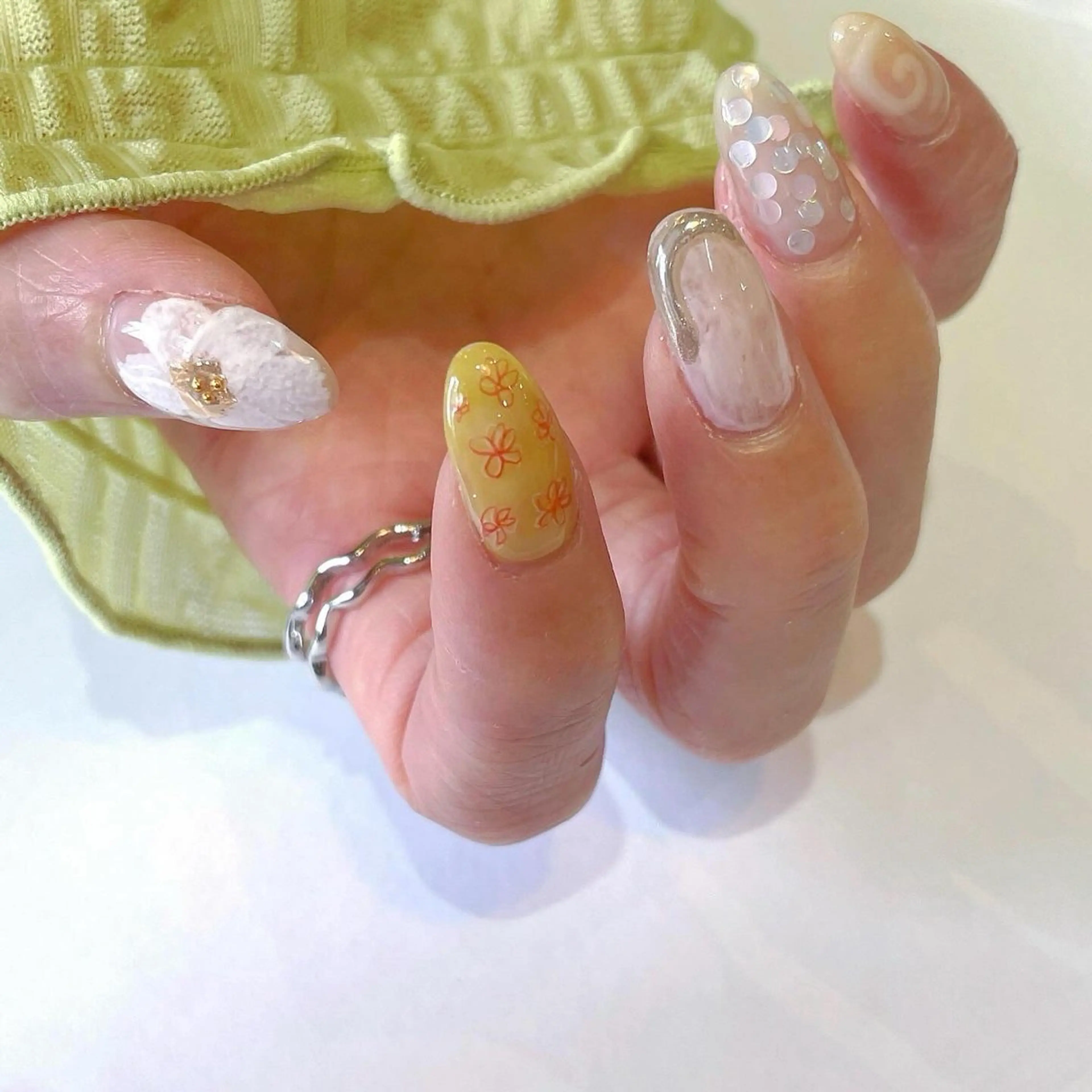 ネイル ハンドネイル 🌷 YURI🌷のネイルデザイン