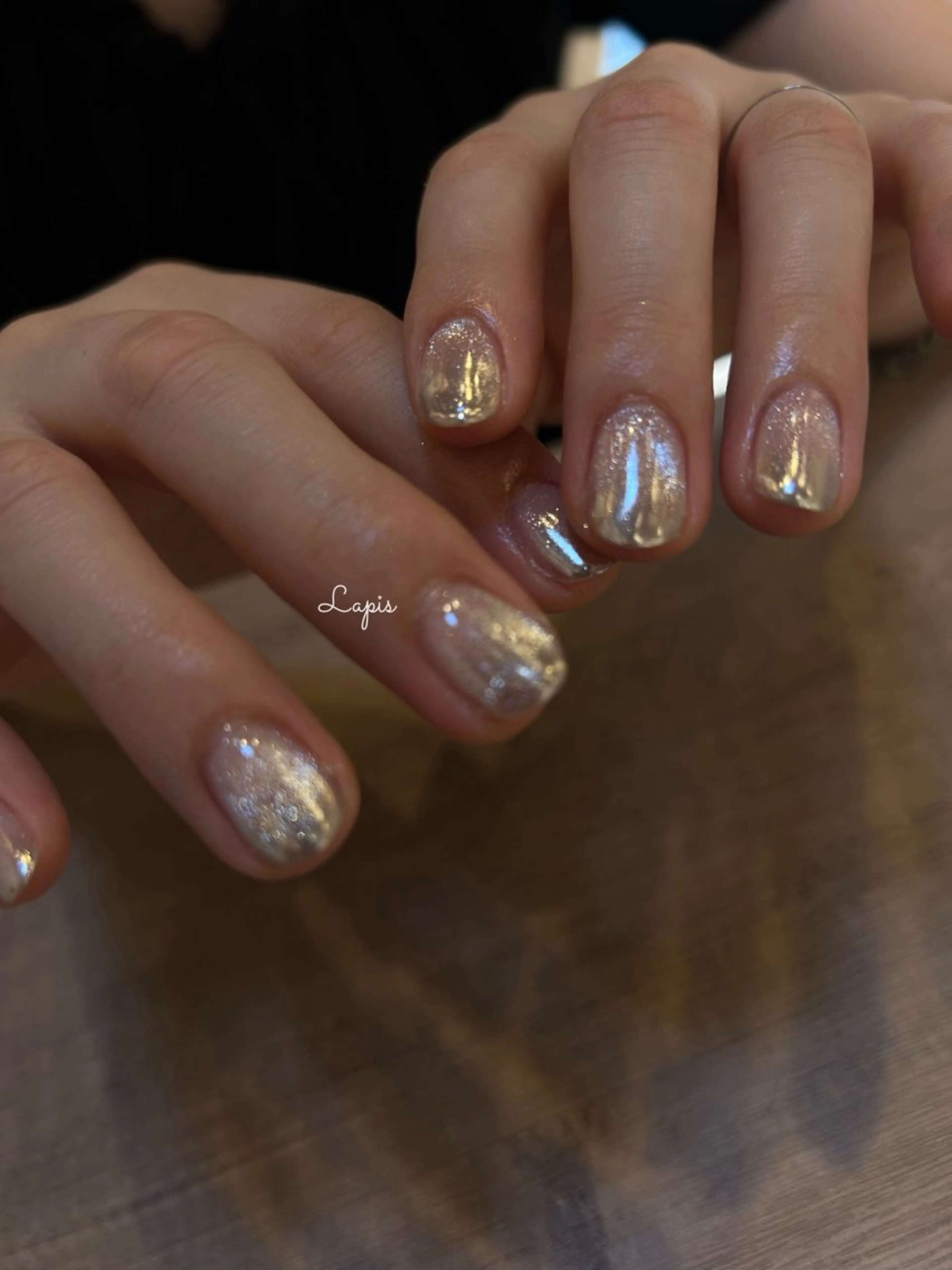 ネイル ハンドネイル Lapis *のネイルデザイン