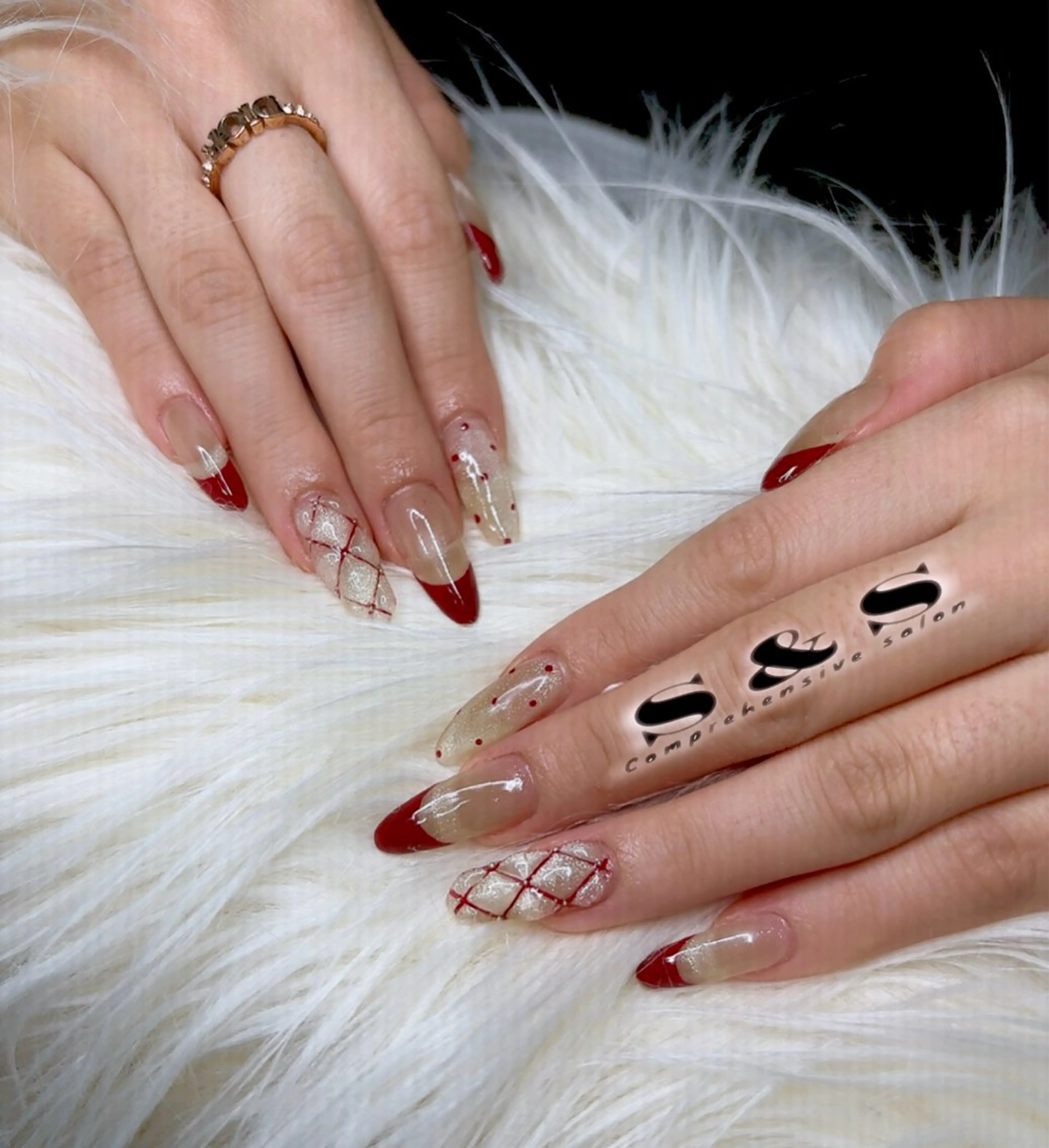 ネイル 長さ出し メンズネイル 持ち込み S&S 村田小百合のネイルデザイン