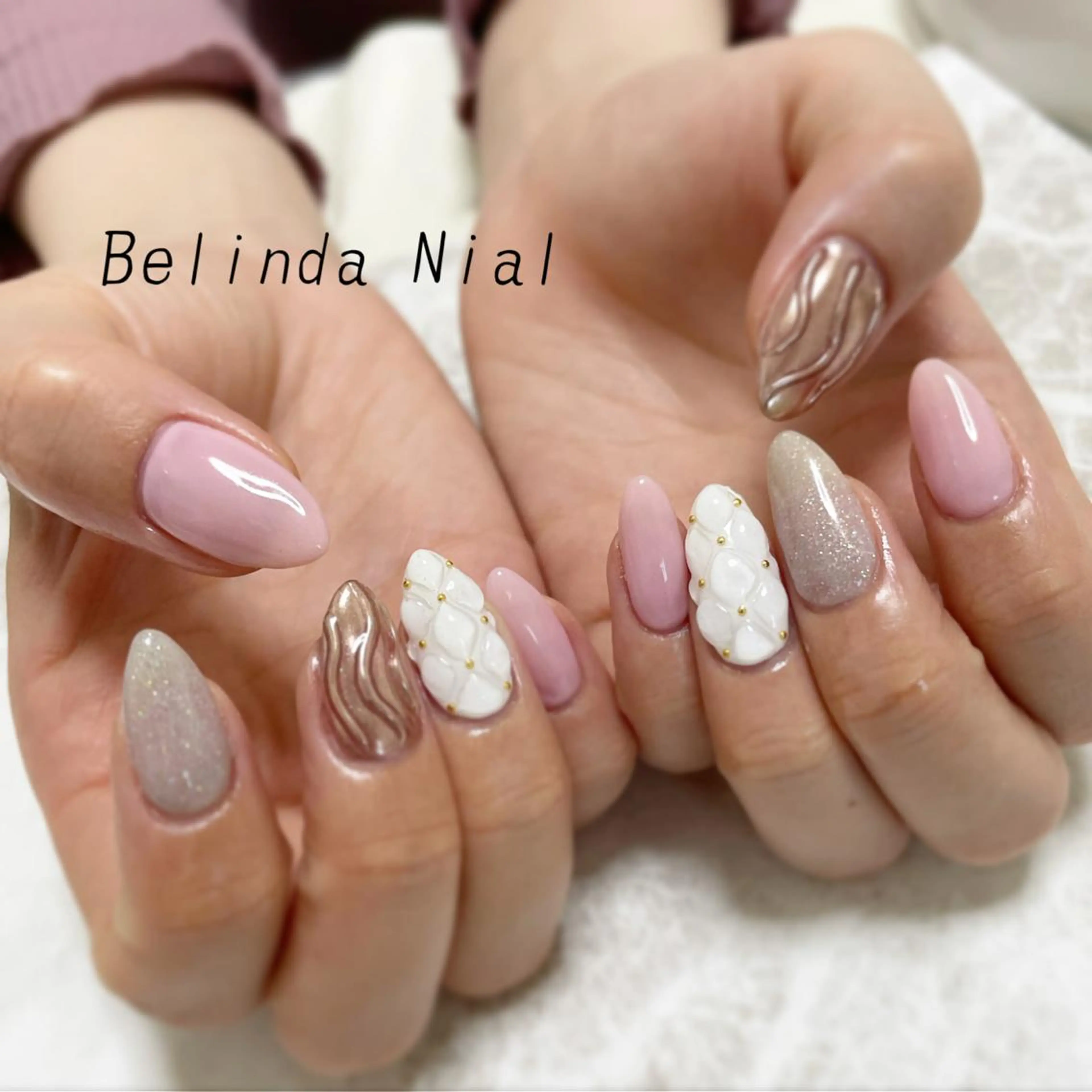 ネイル ハンドネイル フットネイル 竹本 愛のネイルデザイン