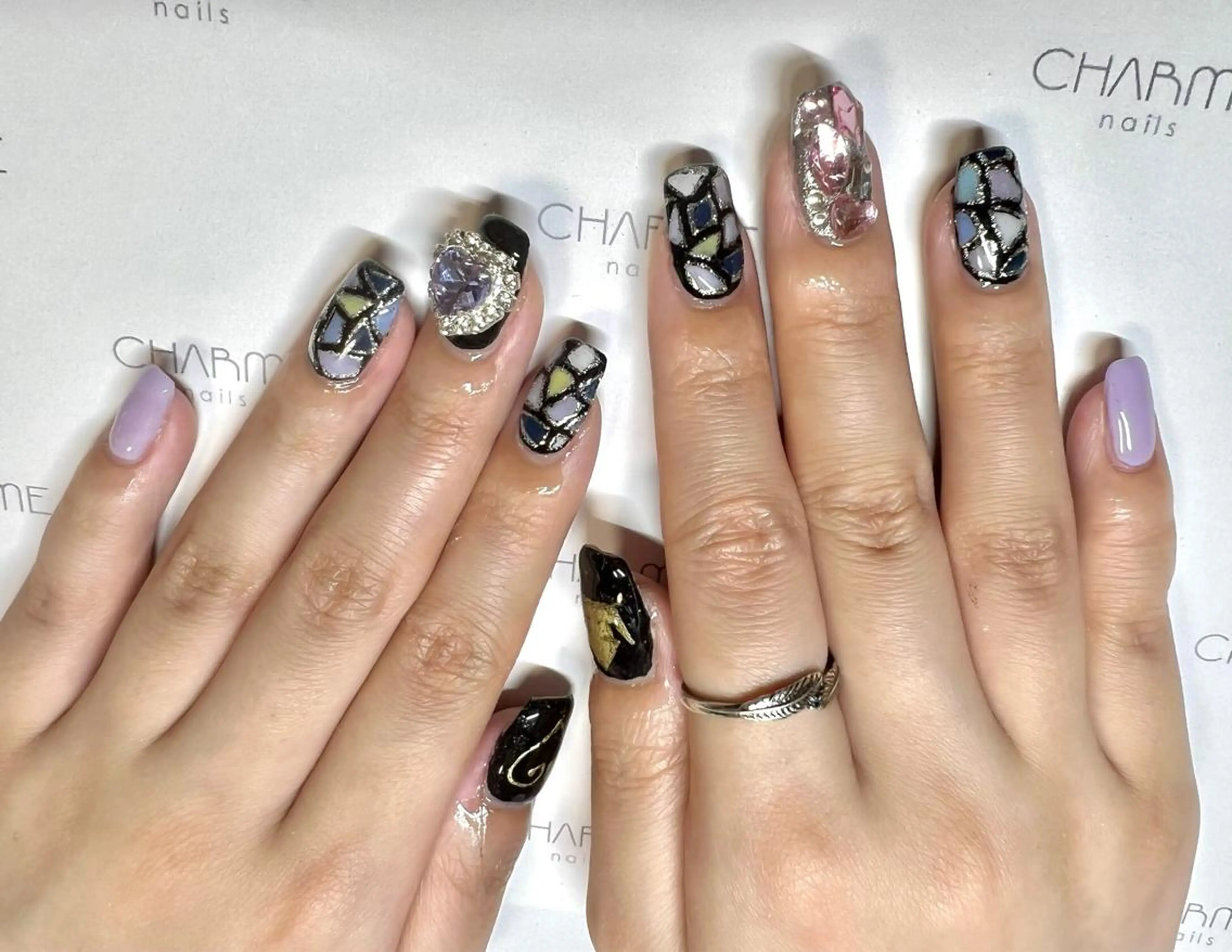 ネイル ハンドネイル CHARME 🤎〔RINA〕のネイルデザイン