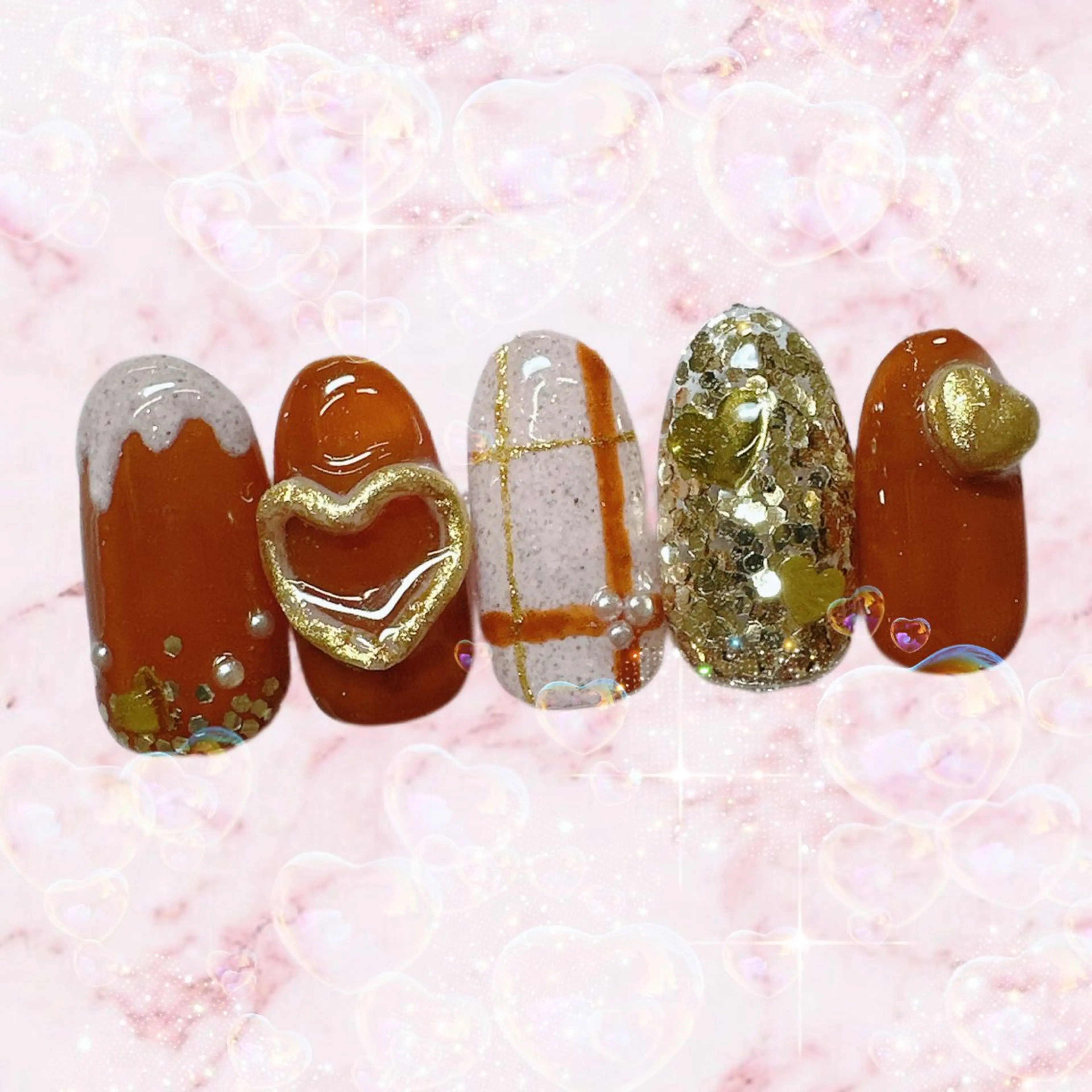 ネイル I_p4ce所属・I_p4ce 🍊あい🍊のネイルデザイン