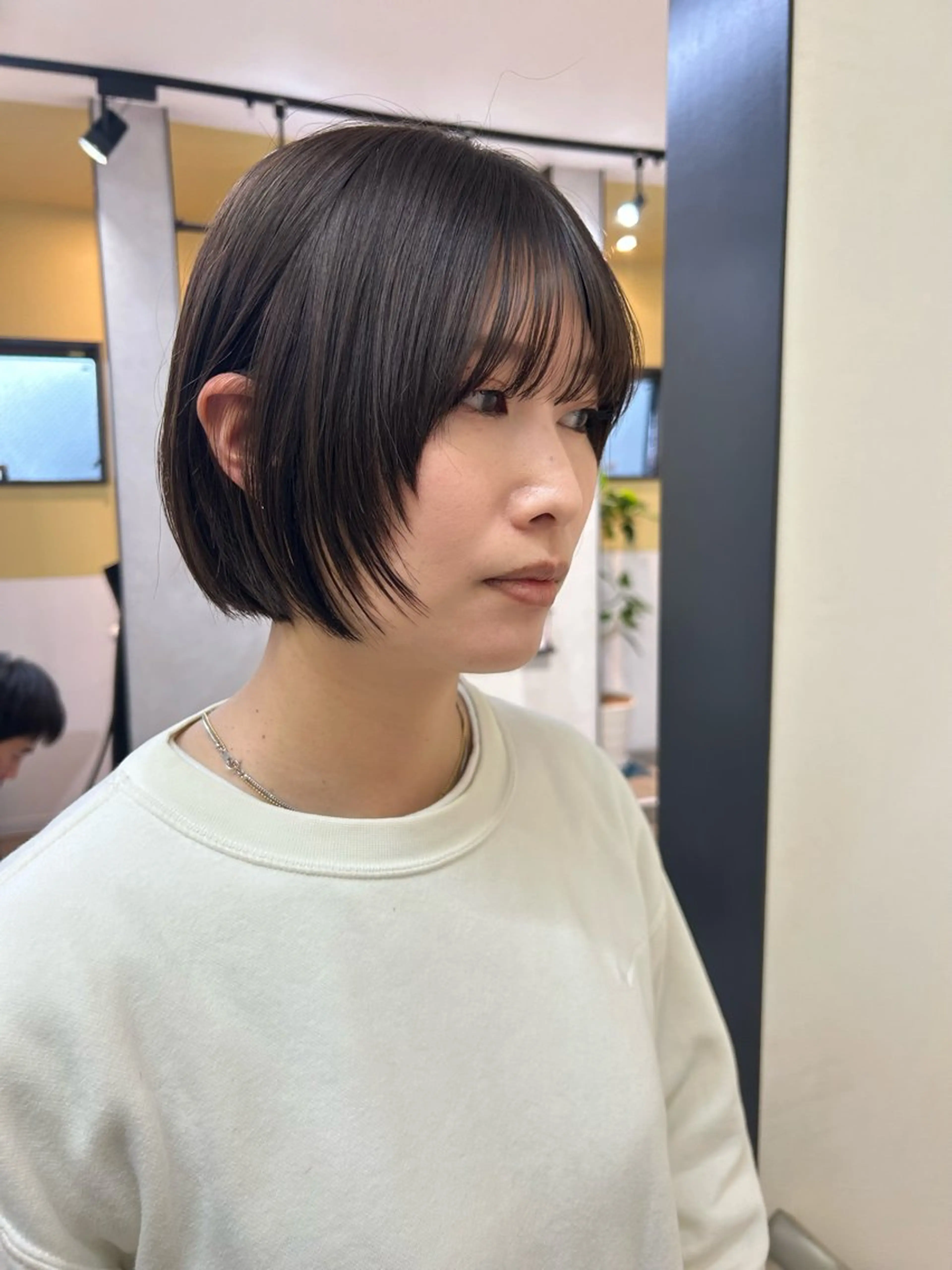 ショート カラー ボブ レイヤーカット カット ヘアカラー トリートメント hub hair レイヤー/透明感のヘアスタイル