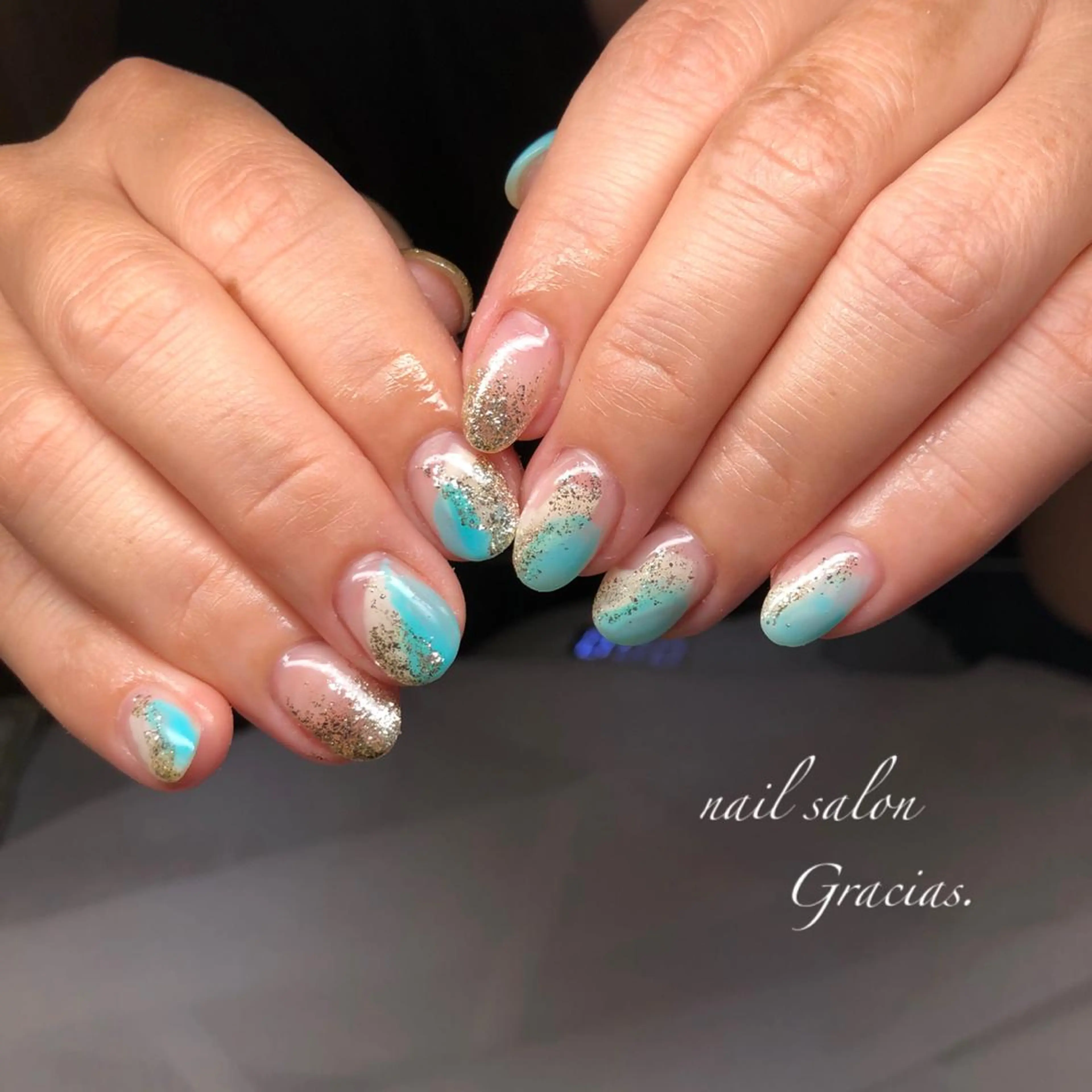 ネイル ハンドネイル Gracias. rieのネイルデザイン