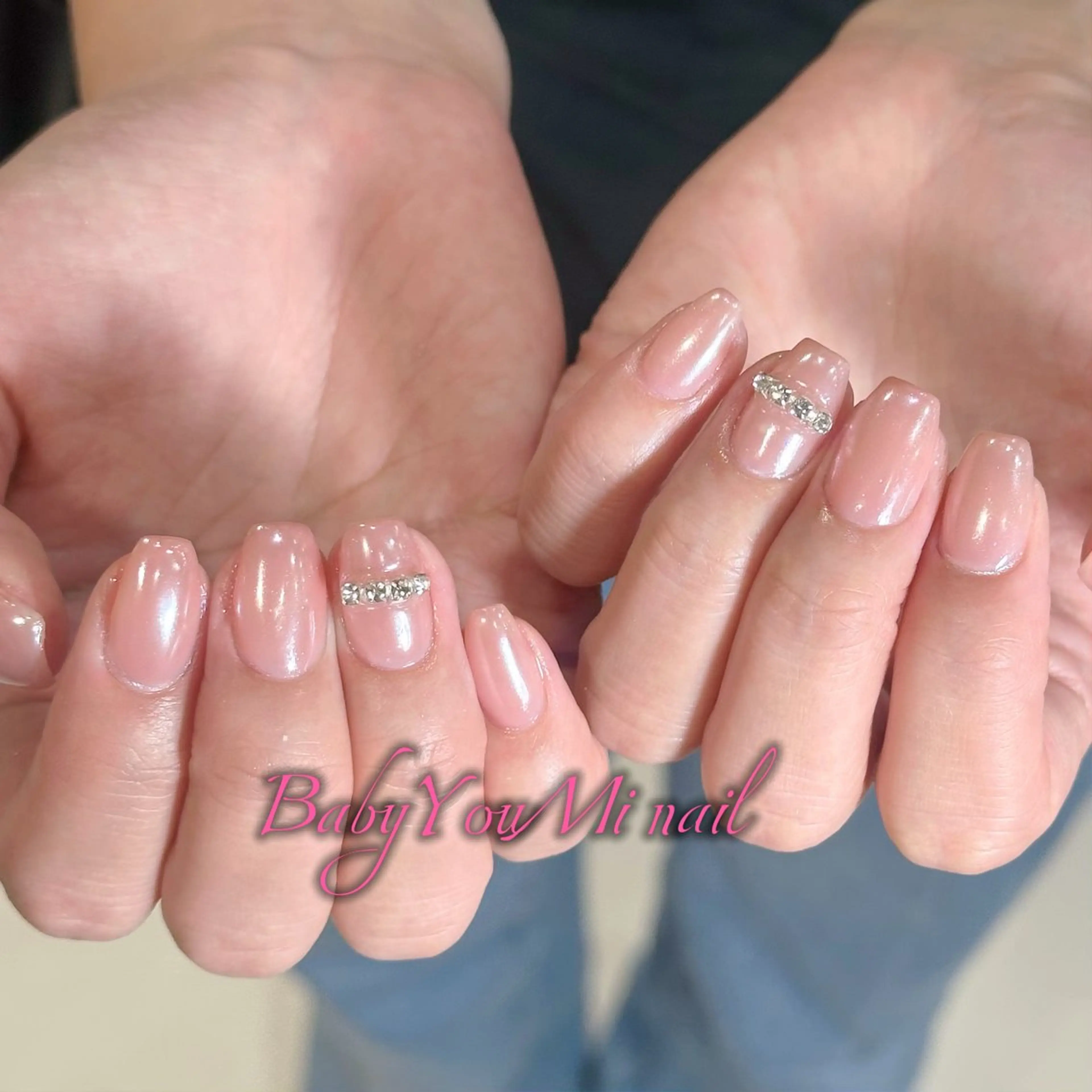 ネイル オーロラネイル フラワーネイル フットネイル フレンチネイル ジェルネイル ハンドネイル Oomiya 服部のネイルデザイン