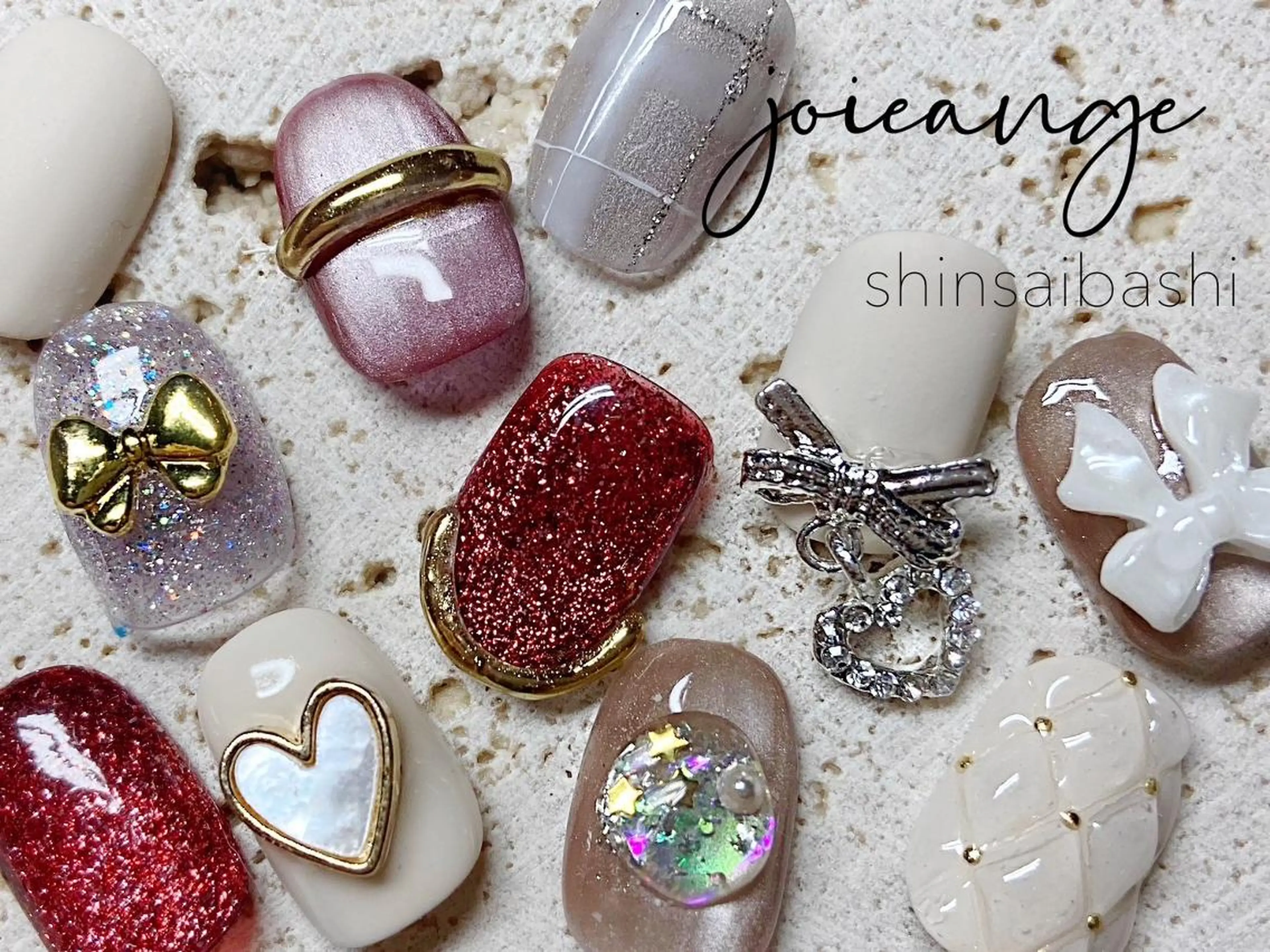 ネイル 浜元joieange 心斎橋店のネイルデザイン