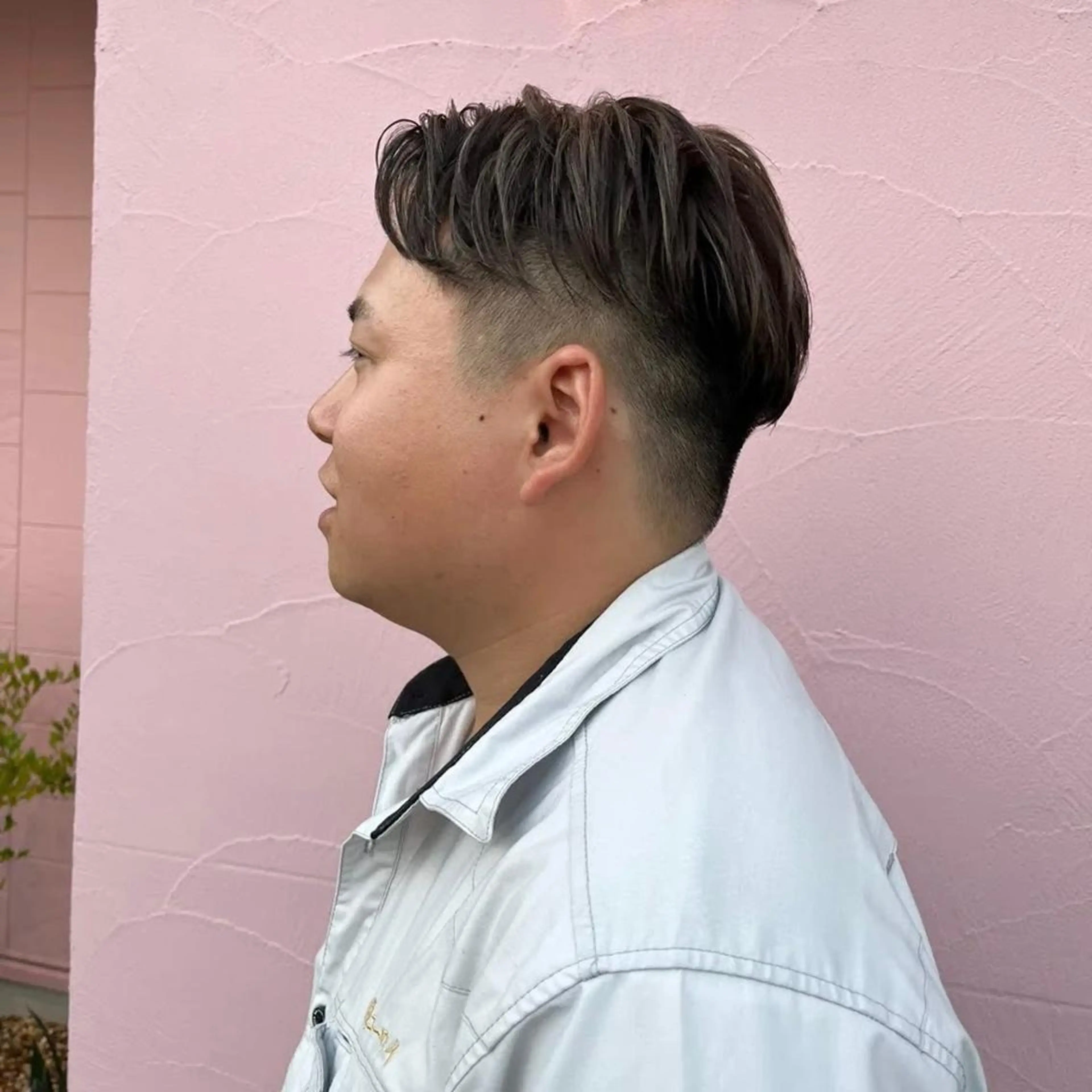 カラー パーマ メンズ メンズブリーチ メンズパーマ ブリーチ フルールドソレイユ所属・♡ナナコ♡ レイヤー/艶髪のヘアスタイル