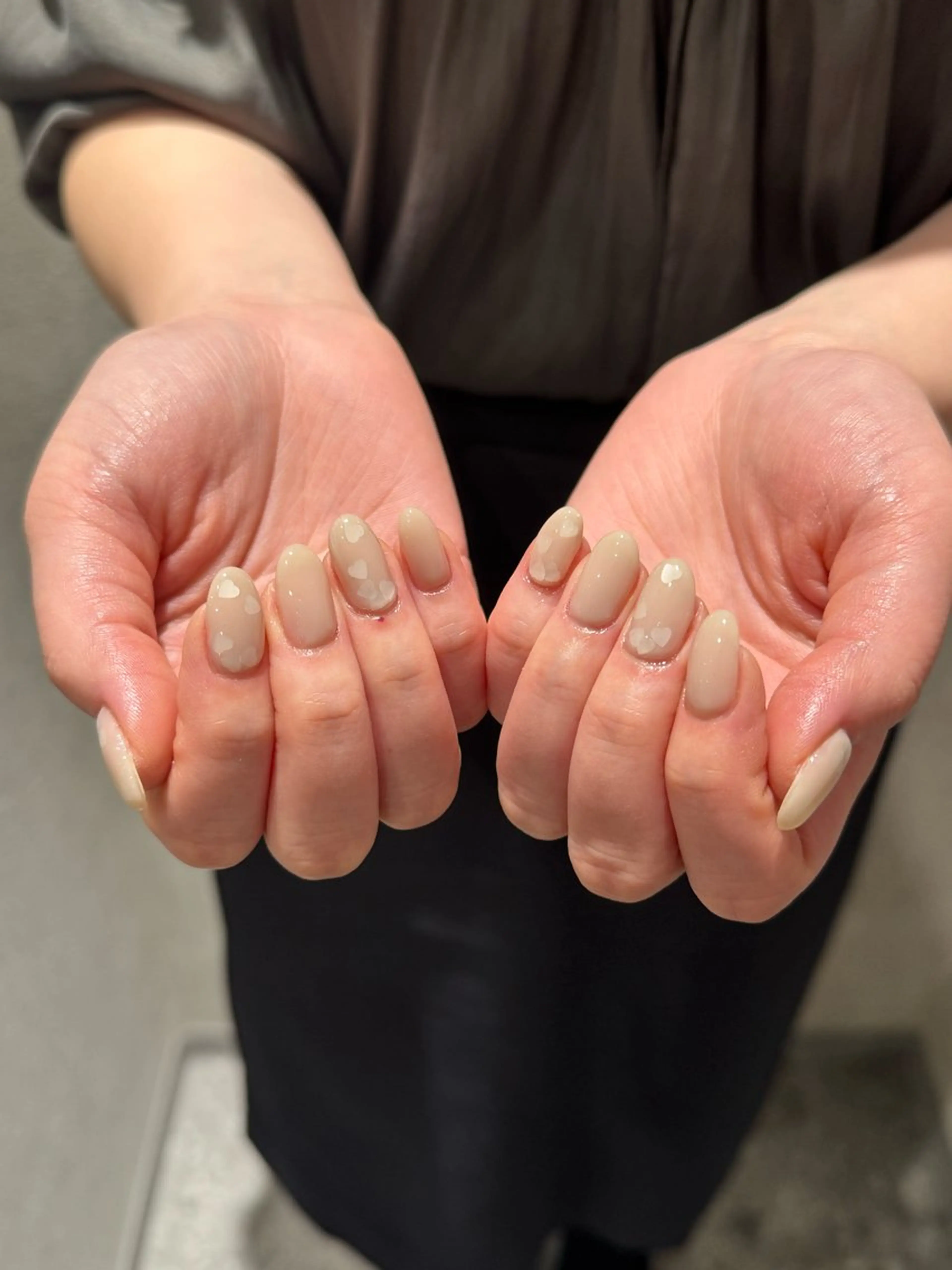 ネイル アートネイル ハート Rommy Arisaのネイルデザイン