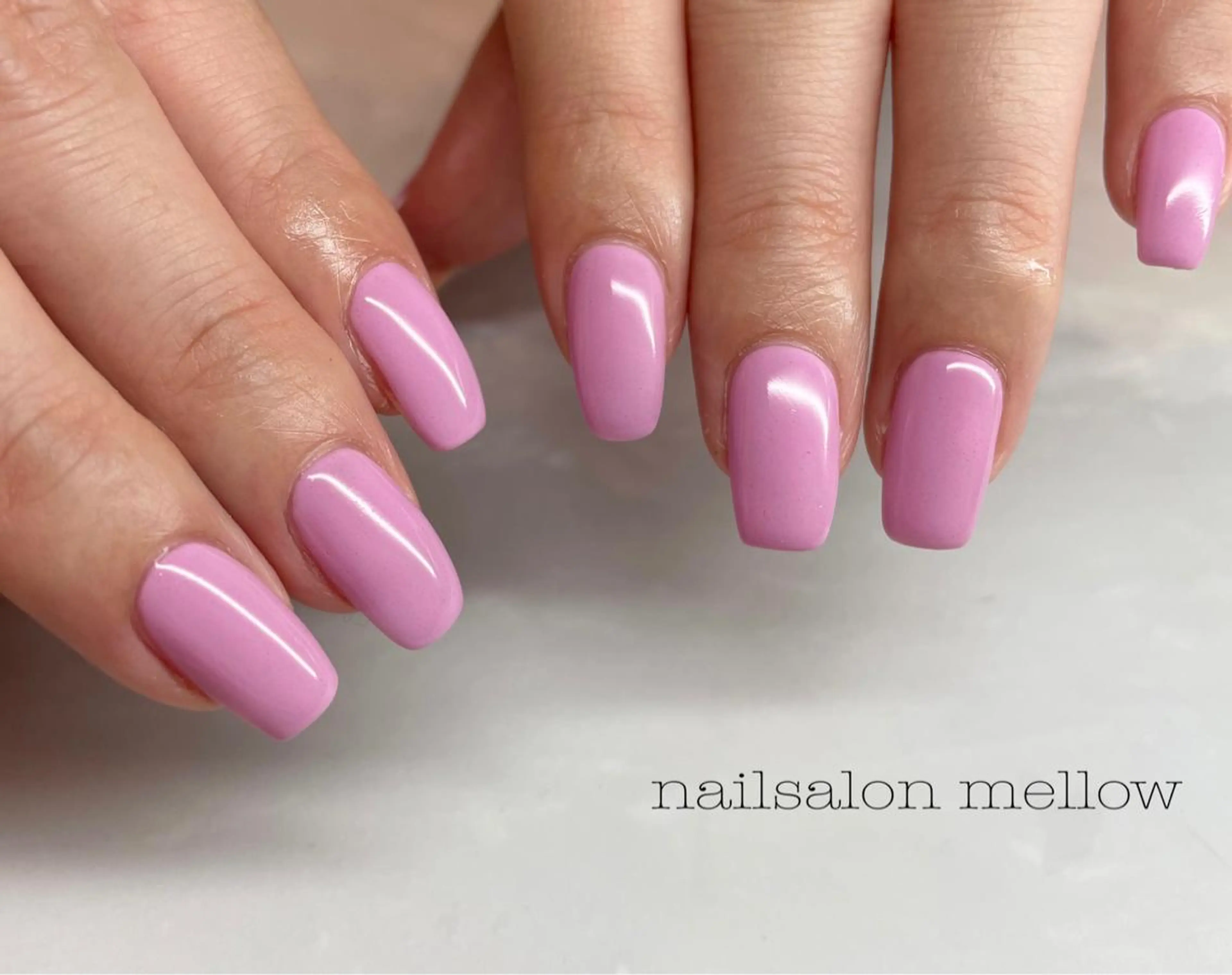 ネイル ピンク パープル 大山 浩美のネイルデザイン